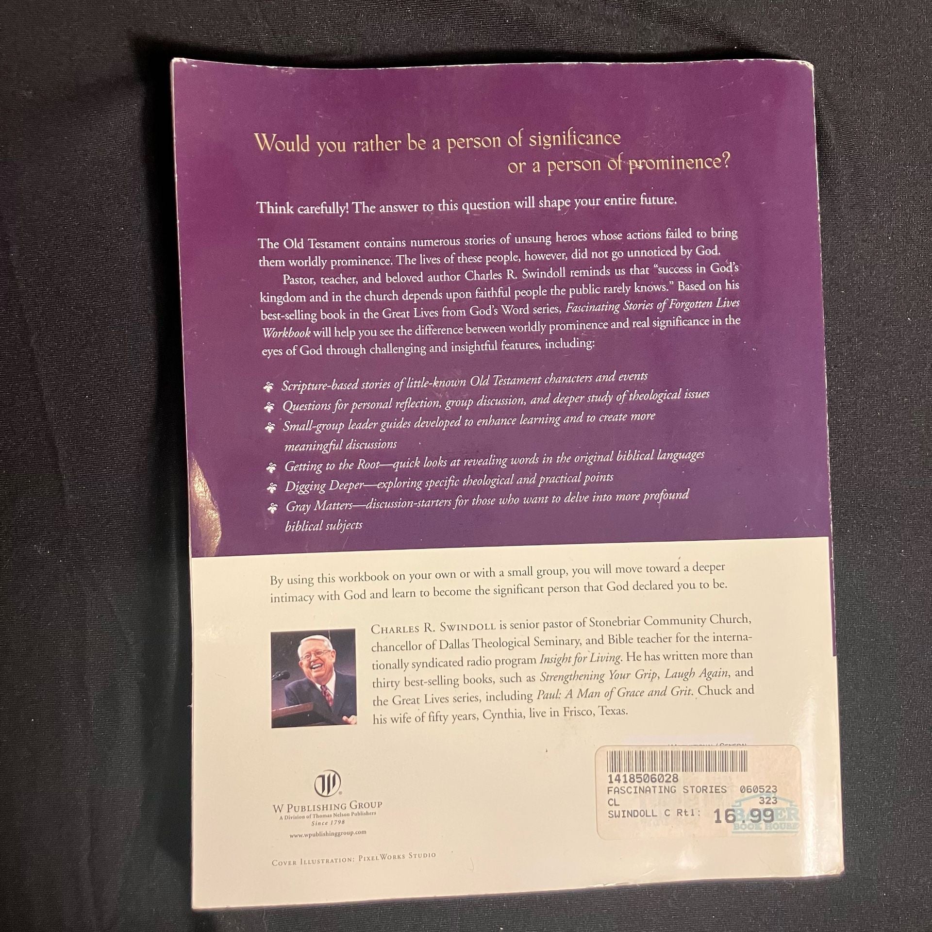 Fascinating Stories of Forgotten Lives Workbook Charles R. Swindoll 2