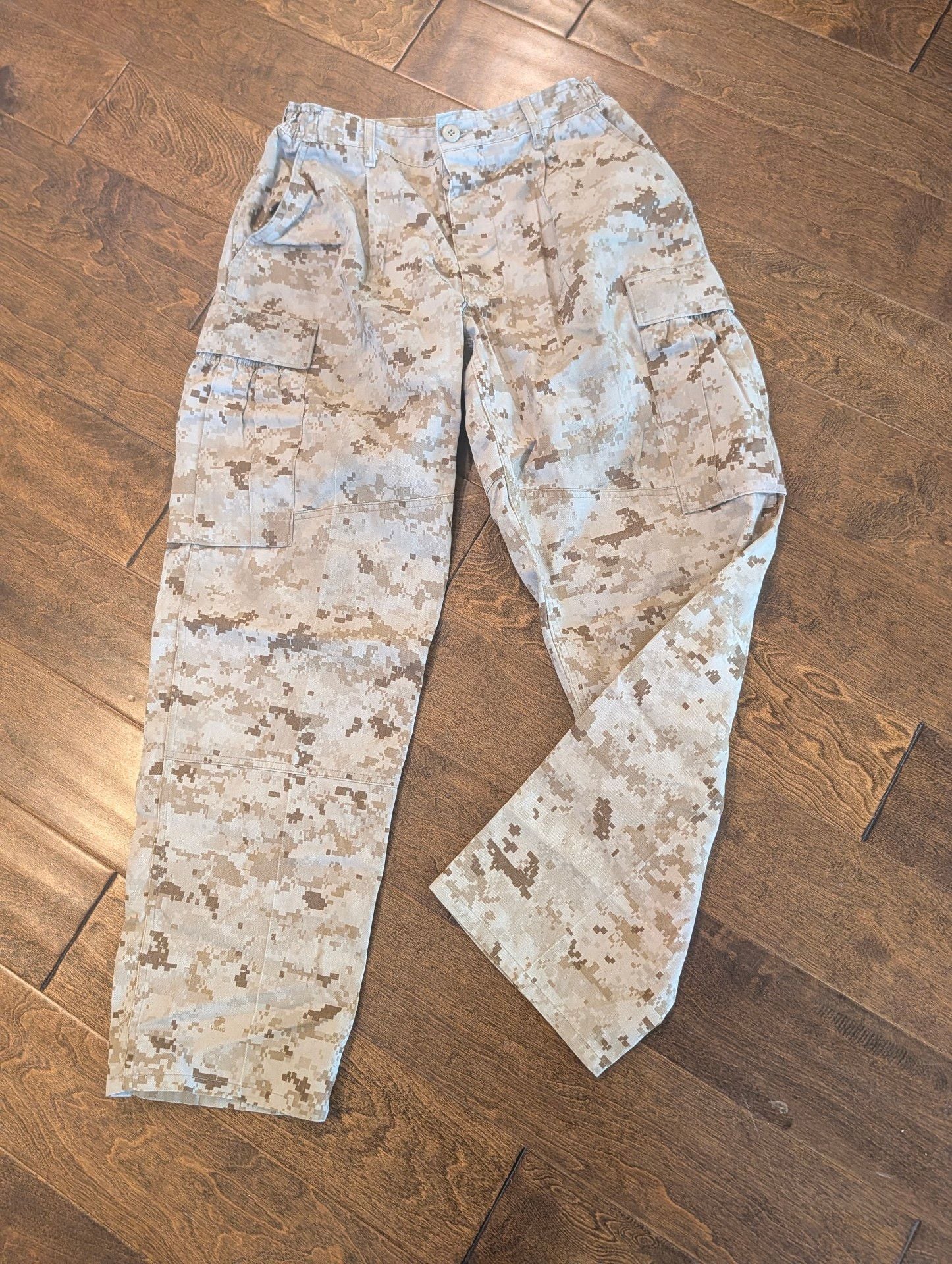 US Military USMC Desert MARPAT Camouflage Cargo Pants 5