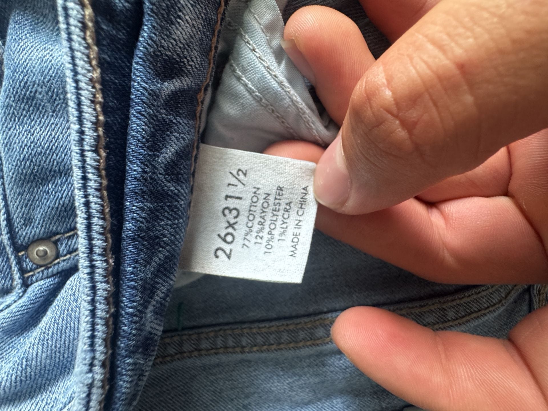 BKE Stella Skinny Jeans 26x31.5 Blue Denim 6