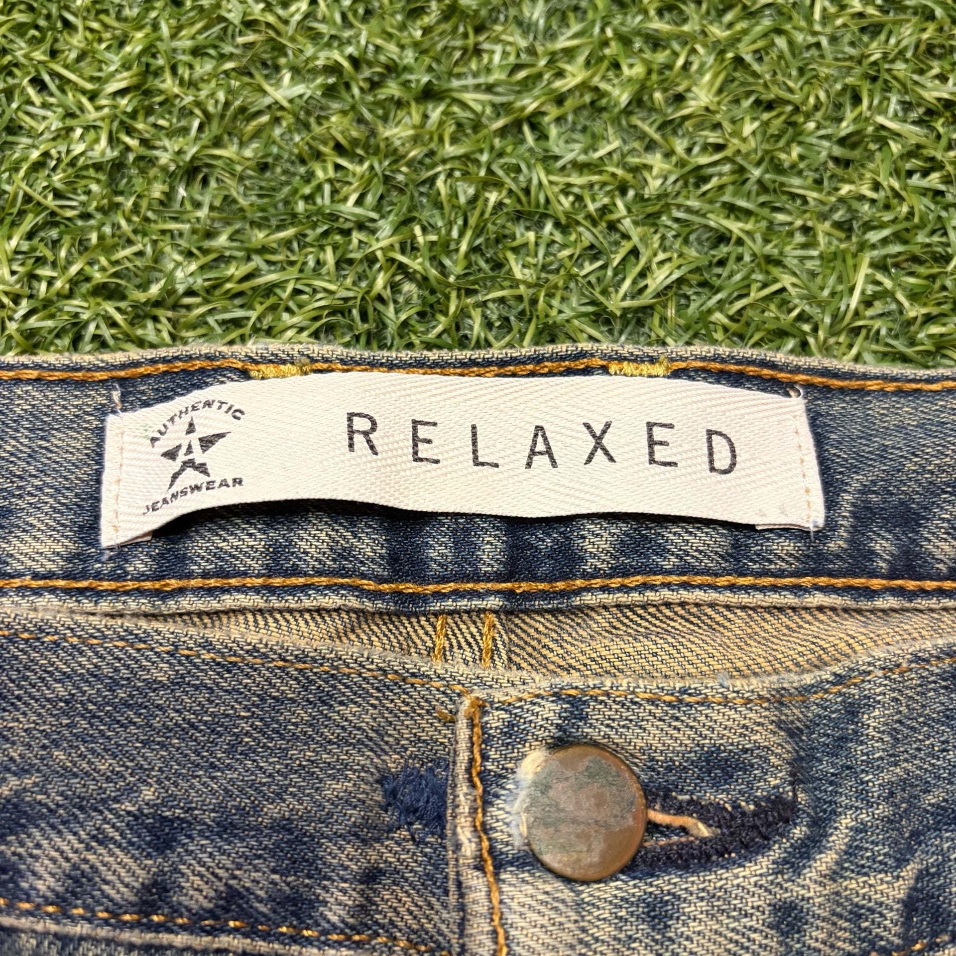 Arizona Jean Company Relaxed Jeans Size 36x36 Blue Denim 3