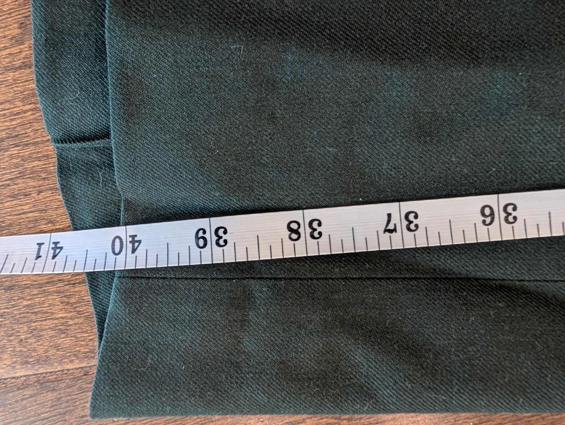 DSCP Army Green AG-489 Trousers Size 32R Poly Wool Serge 7