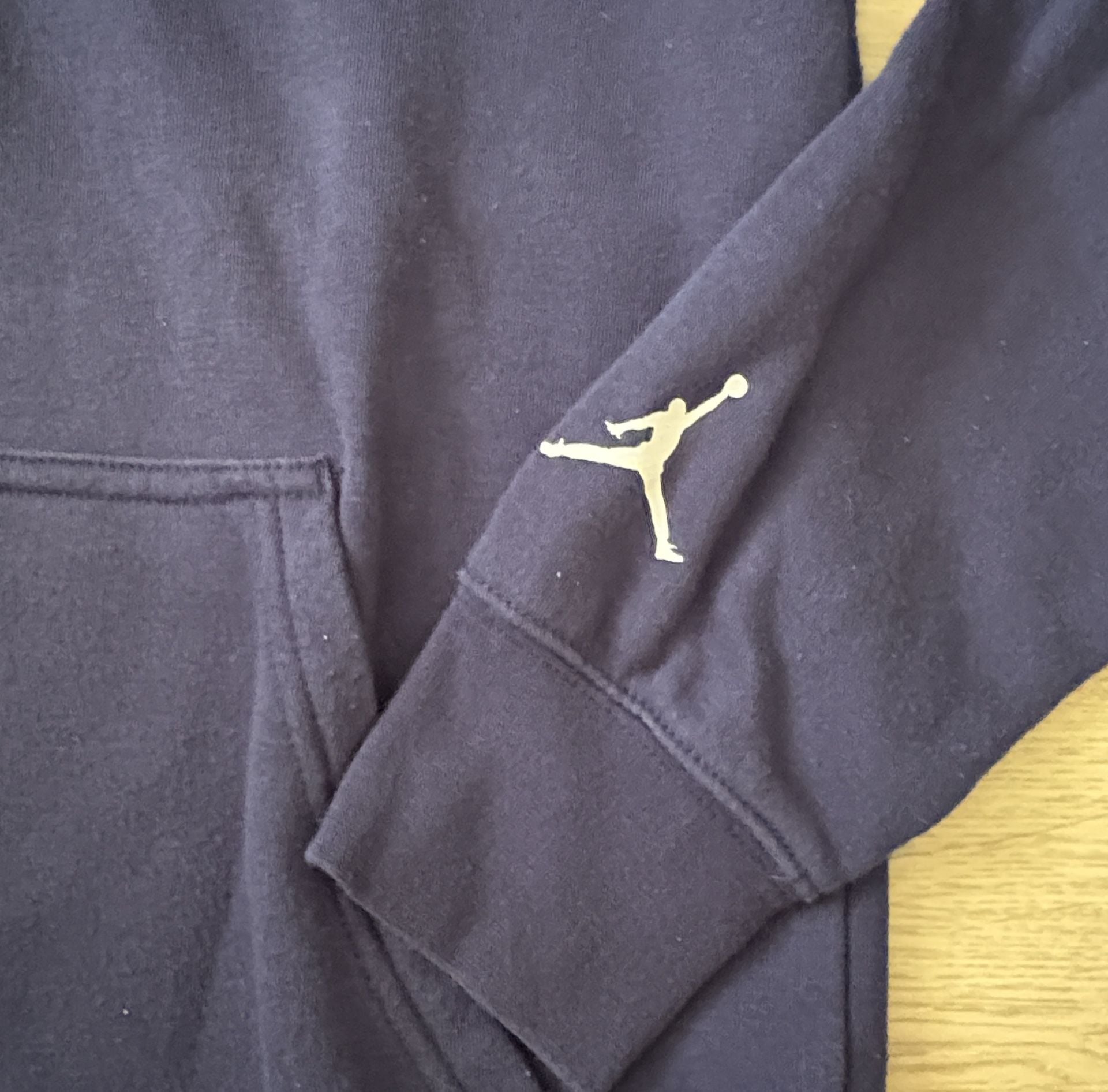 Jordan Dallas Mavericks Hoodie Size 14/16 Navy Blue Youth NBA 4