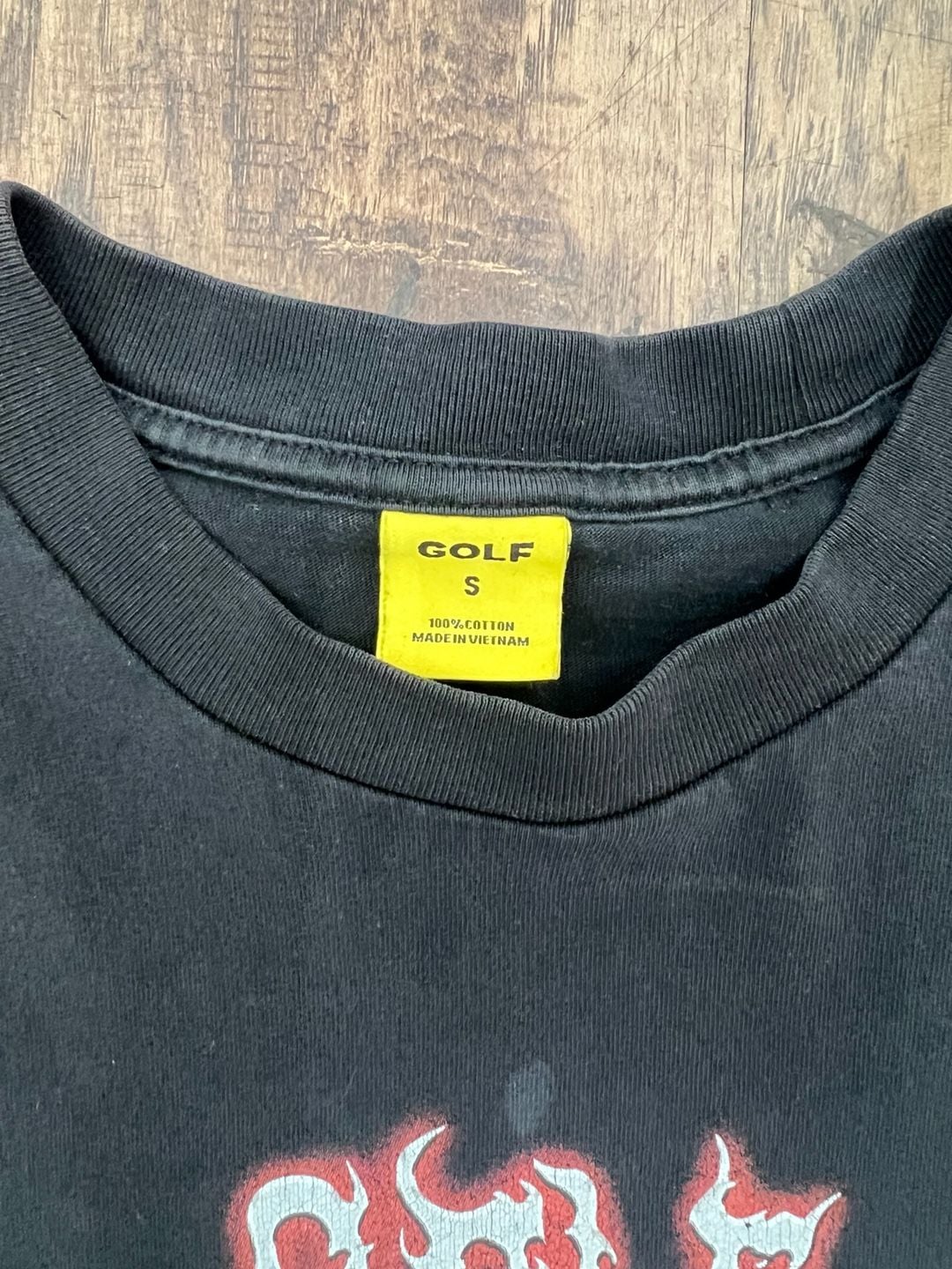 Golf Wang Your Worst Fear T-Shirt Size S Black Graphic Tee 5