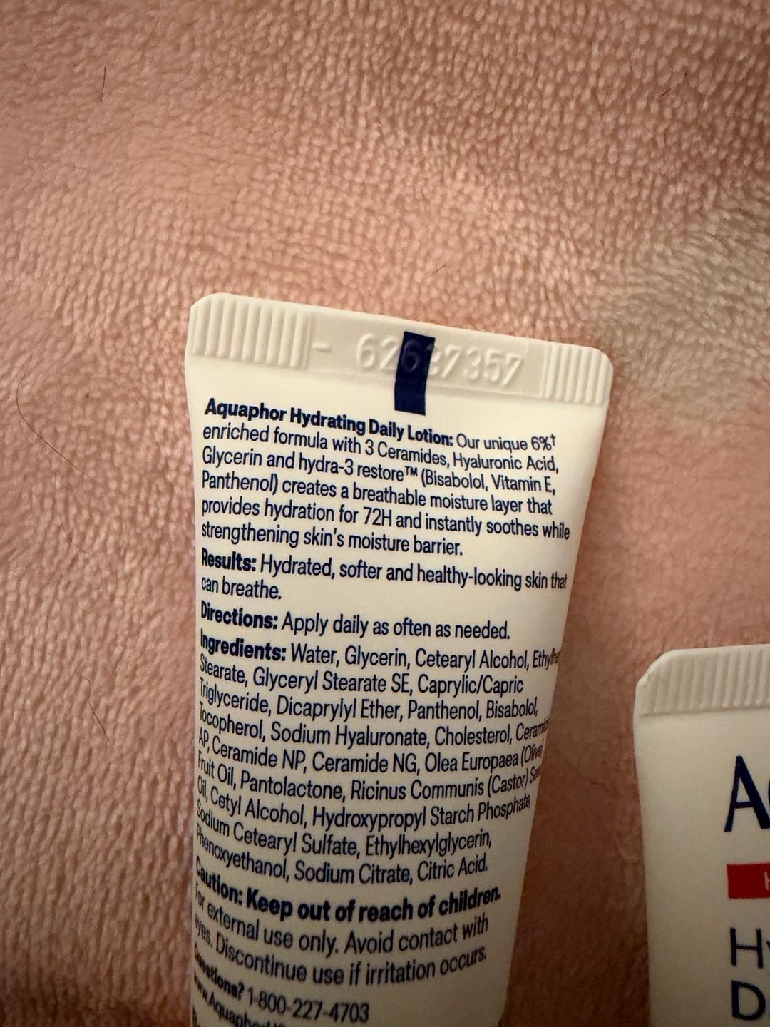 Aquaphor Hydrating Daily Lotion Size 0.68 Oz Lot Of 6 3