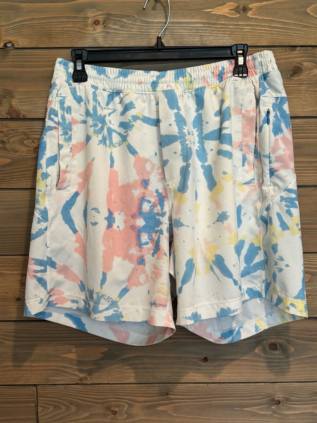 Birddogs Lined Shorts Tie Dye Floral Print Men's Soze Large Lot of 2 10