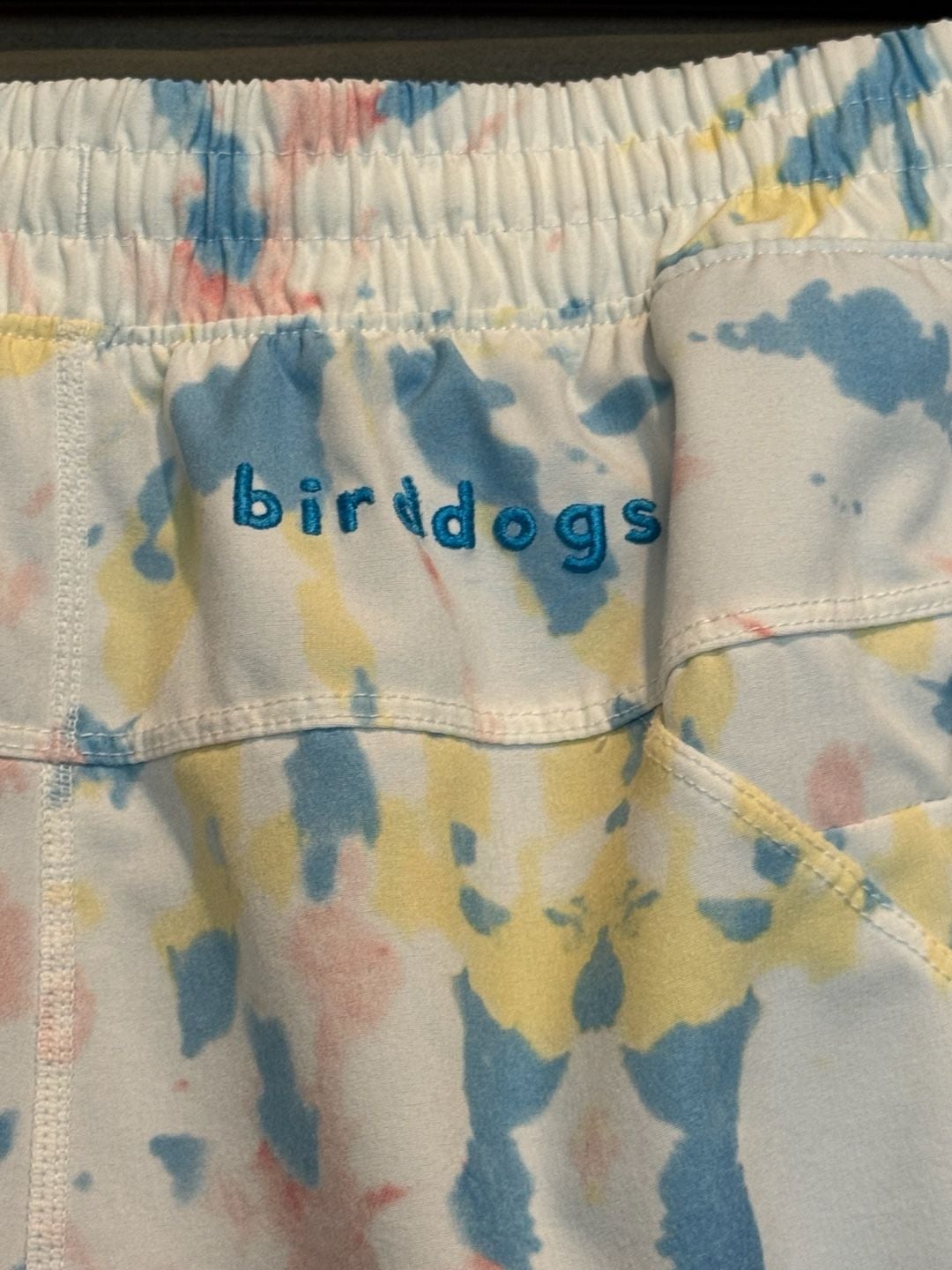 Birddogs Lined Shorts Tie Dye Floral Print Men's Soze Large Lot of 2 13