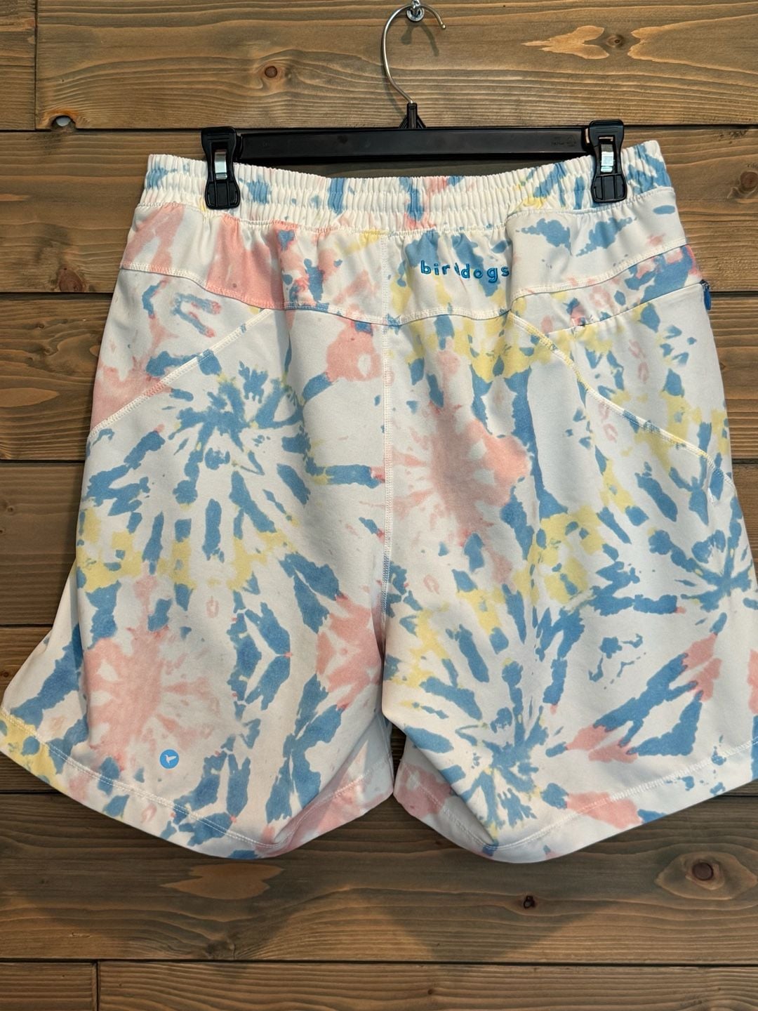 Birddogs Lined Shorts Tie Dye Floral Print Men's Soze Large Lot of 2 15
