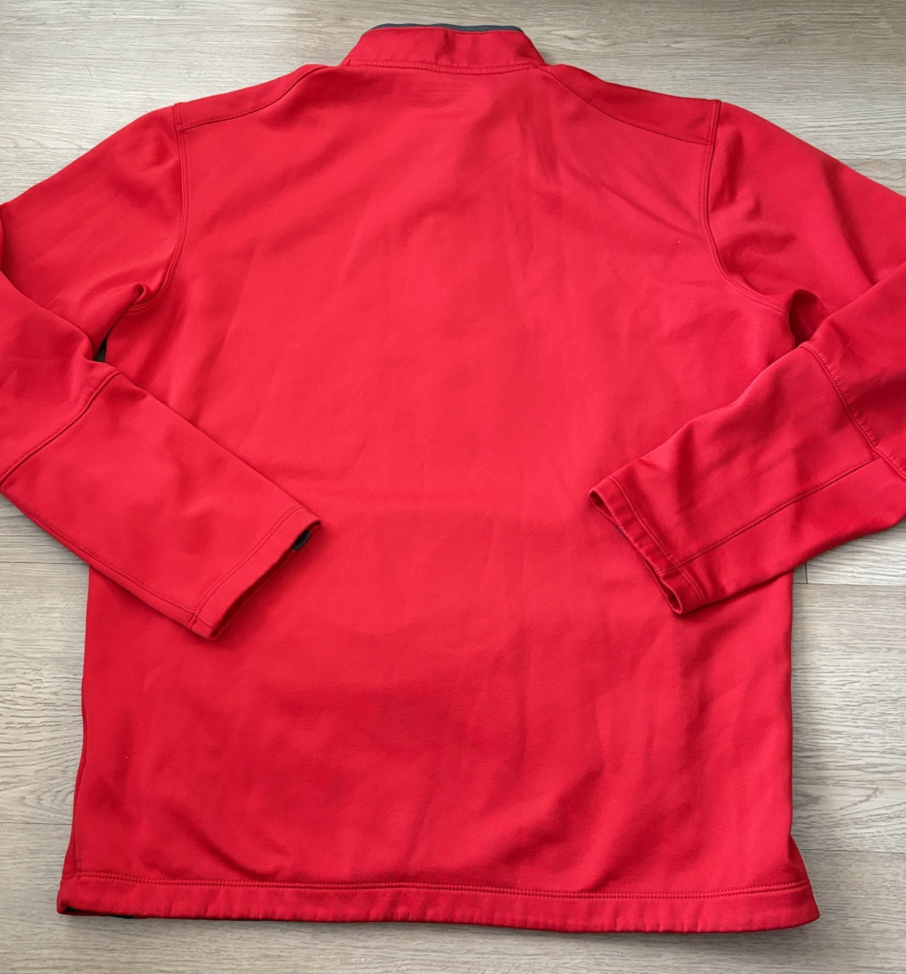 Nike Golf Tour Performance Therma-Fit 1/2 Zip Pullover Size S Red 5