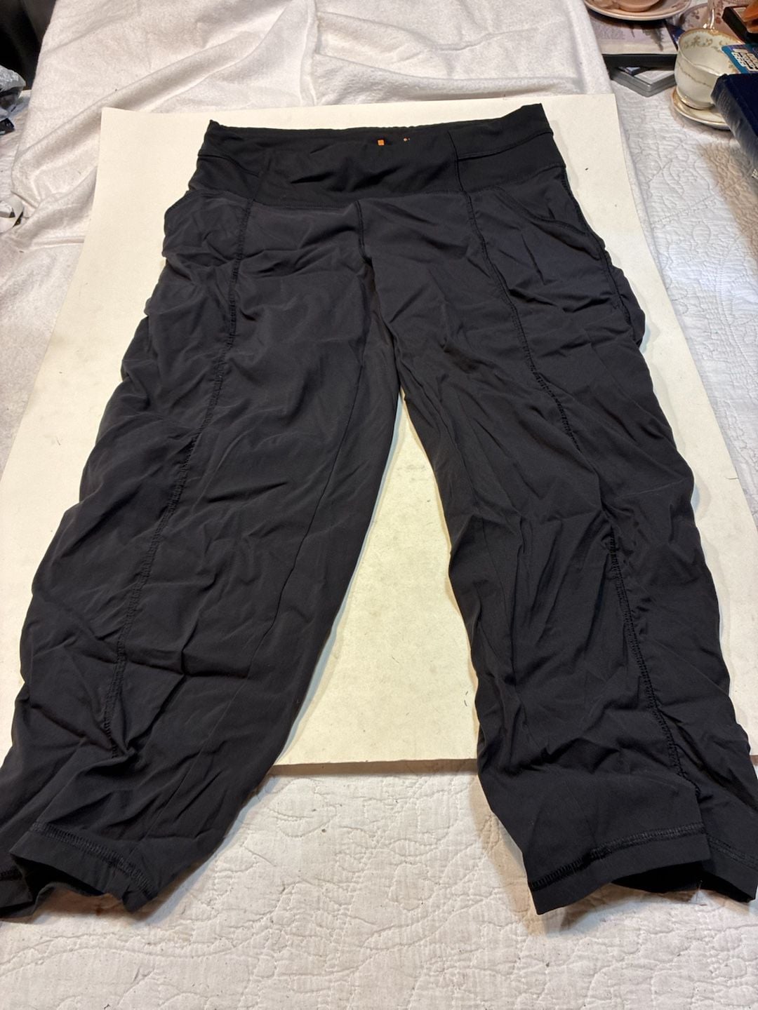 Lucy Activewear Pants Size S Black Athletic Capris 1