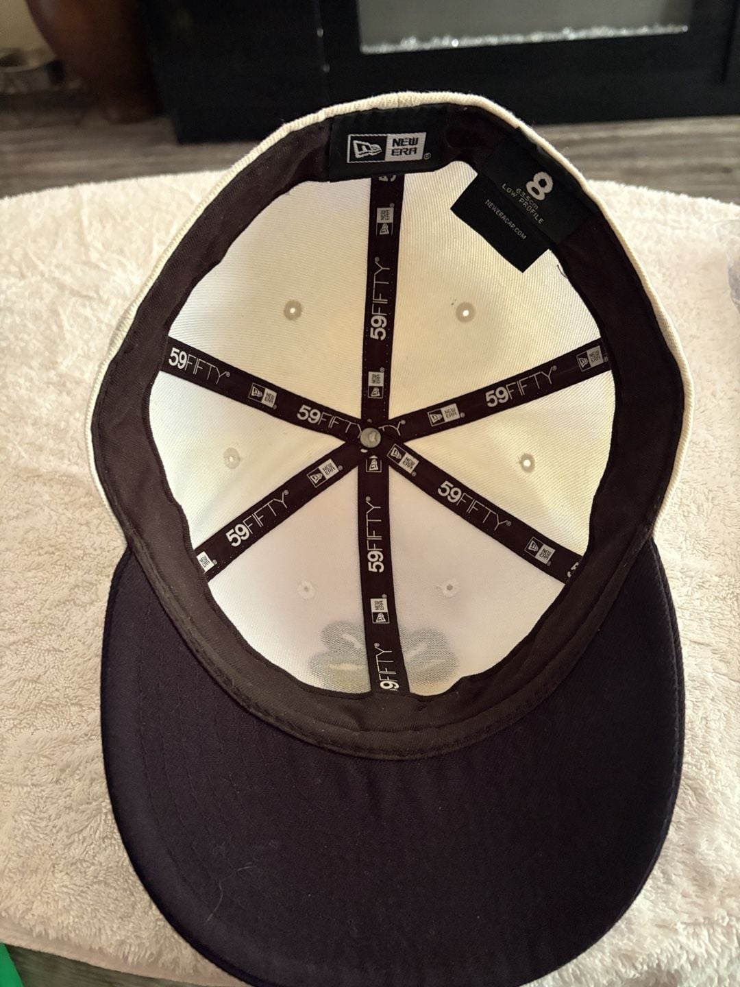 New Era Notre Dame Fighting Irish 59FIFTY Fitted Hat White Green 8