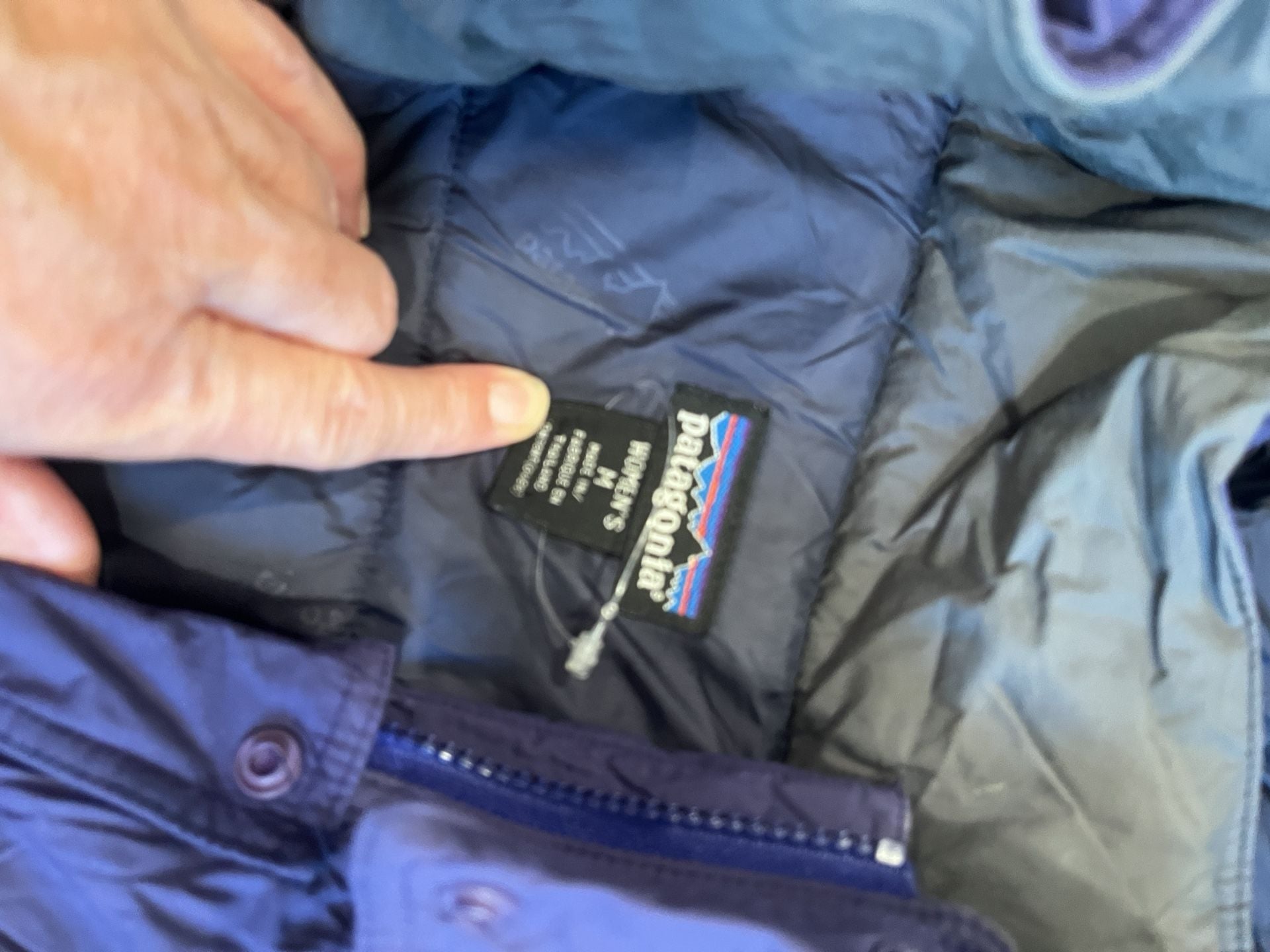 Vintage Patagonia Purple Hooded Parka Jacket 12