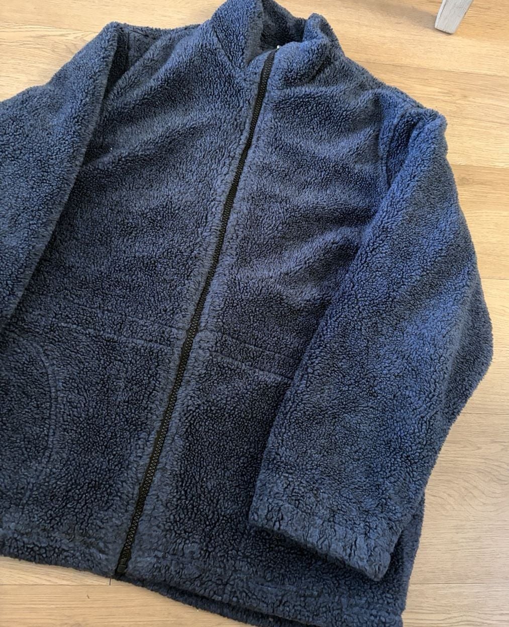 Pacific Trail Blue Sherpa Fleece Full Zip Jacket XL 3
