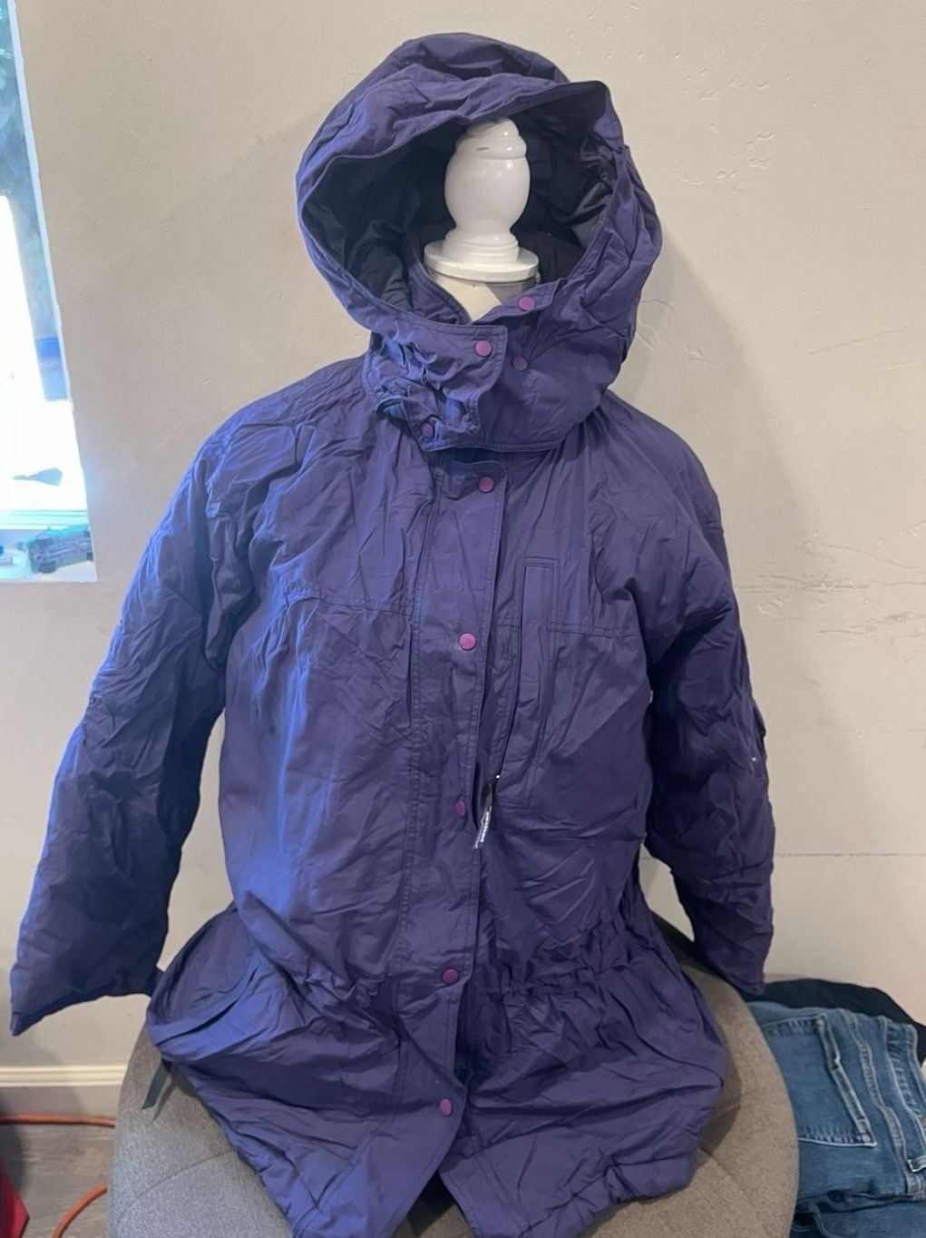 Vintage Patagonia Purple Hooded Parka Jacket 2