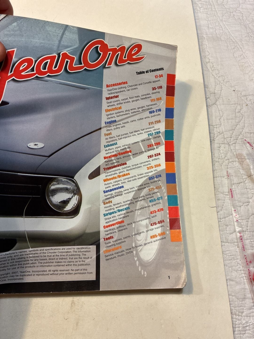 YearOne 1966-74 Dodge Plymouth B/E Body Parts Catalog 3