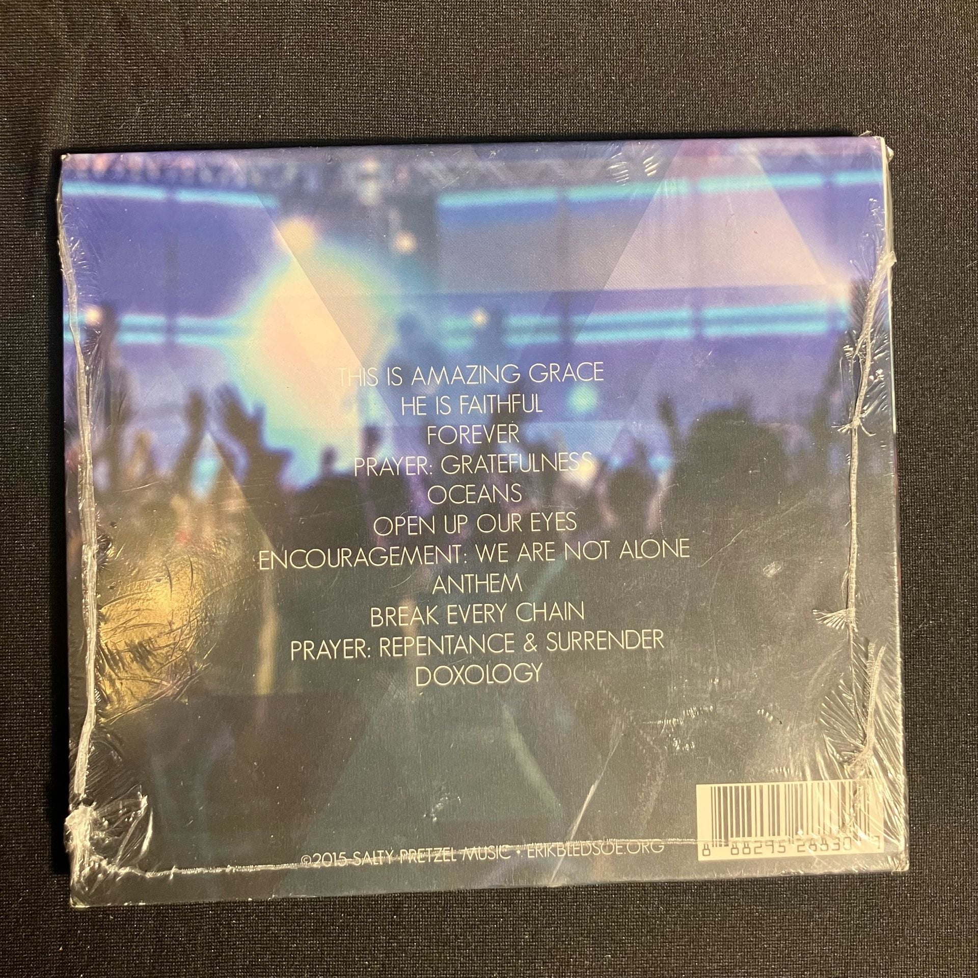 Erik Bledsoe Live Never The Same CD Album Sealed 2