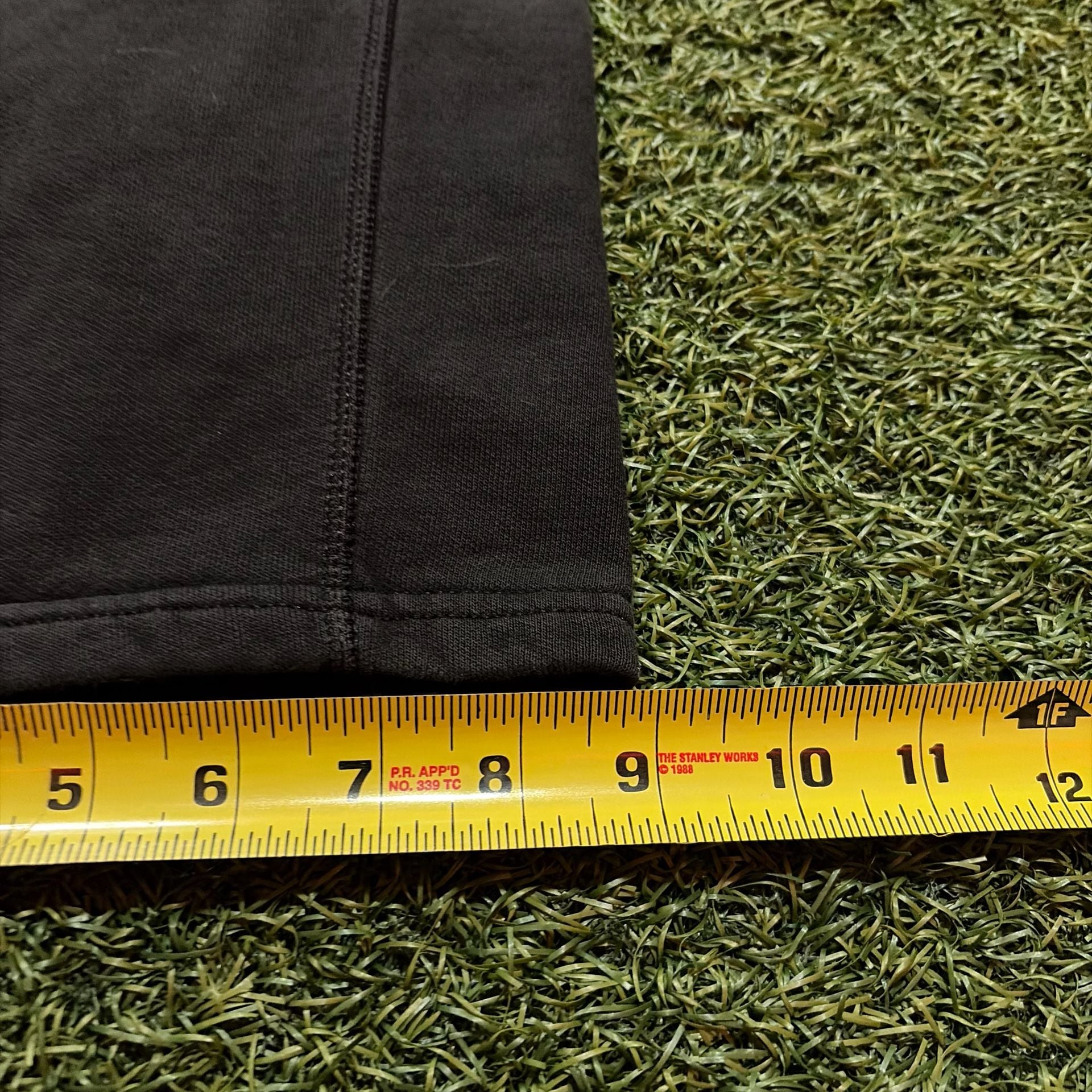 Russell Athletic Sweatpants Size M 32-34 Black Fleece Drawstring 7