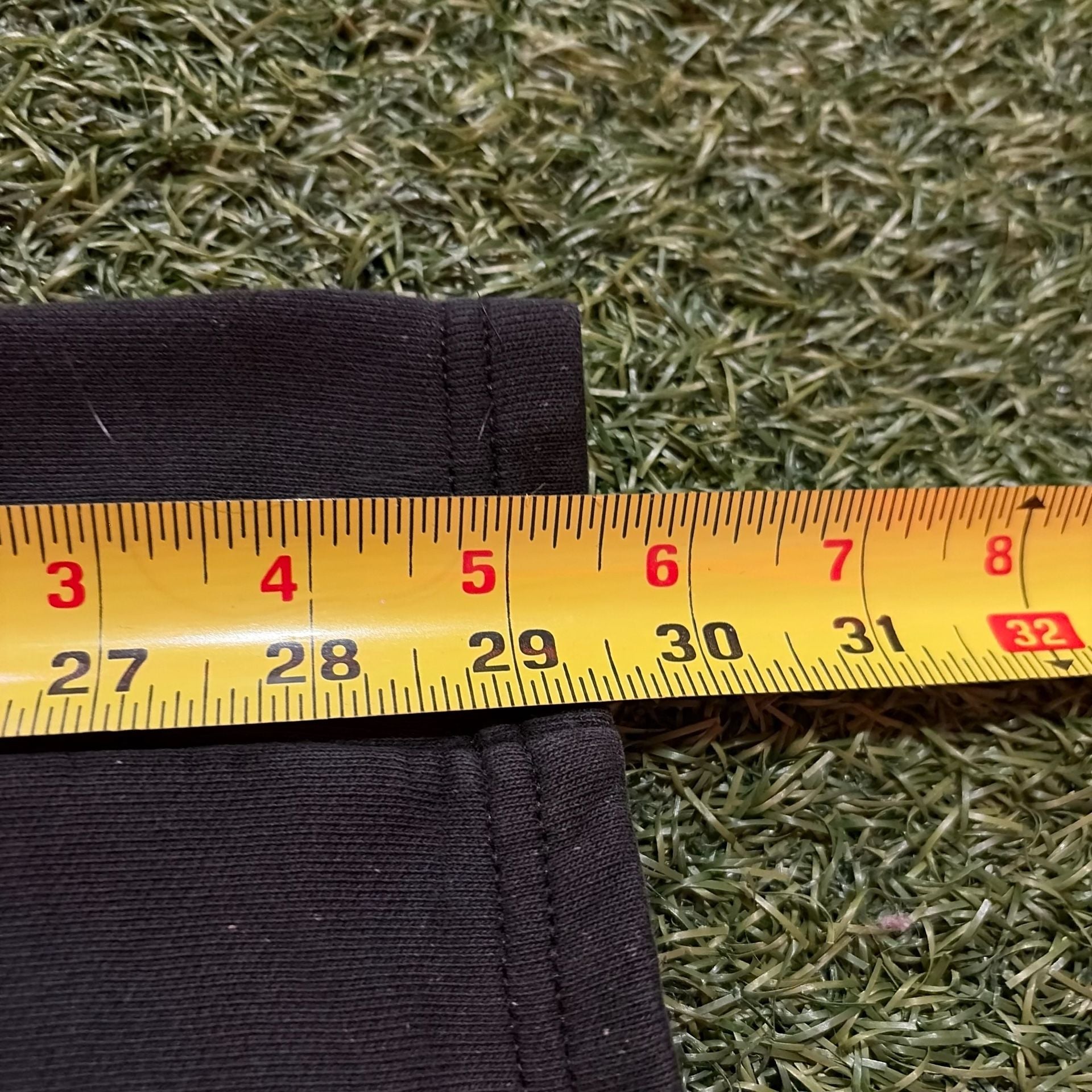 Russell Athletic Sweatpants Size M 32-34 Black Fleece Drawstring 8