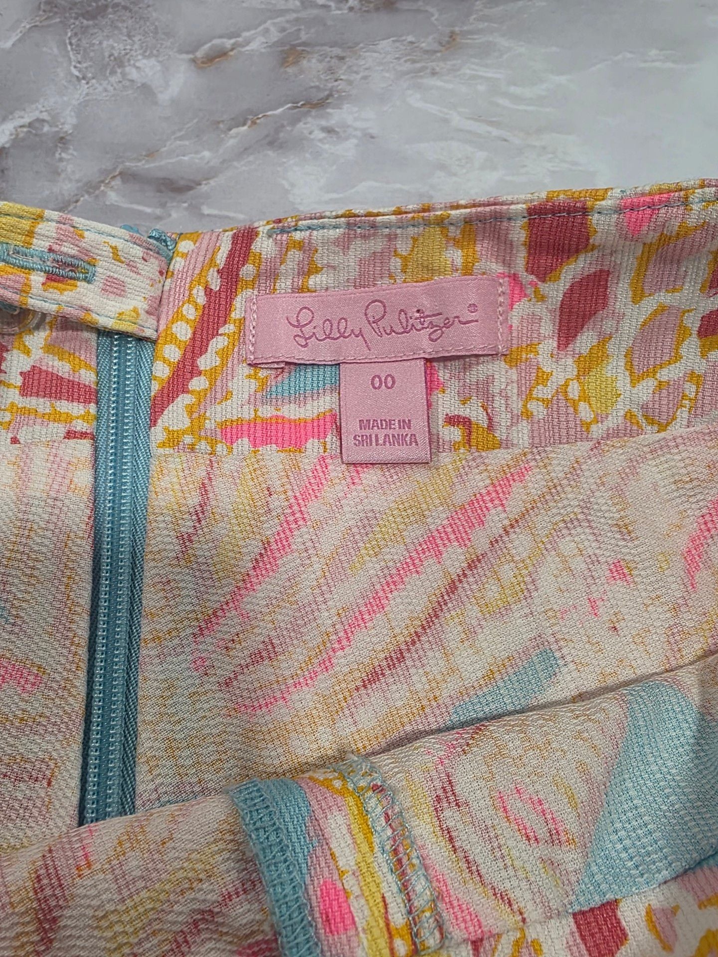 Lilly Pulitzer Skort Size 00 Multi Printed Fish Tini Bikini Print 4