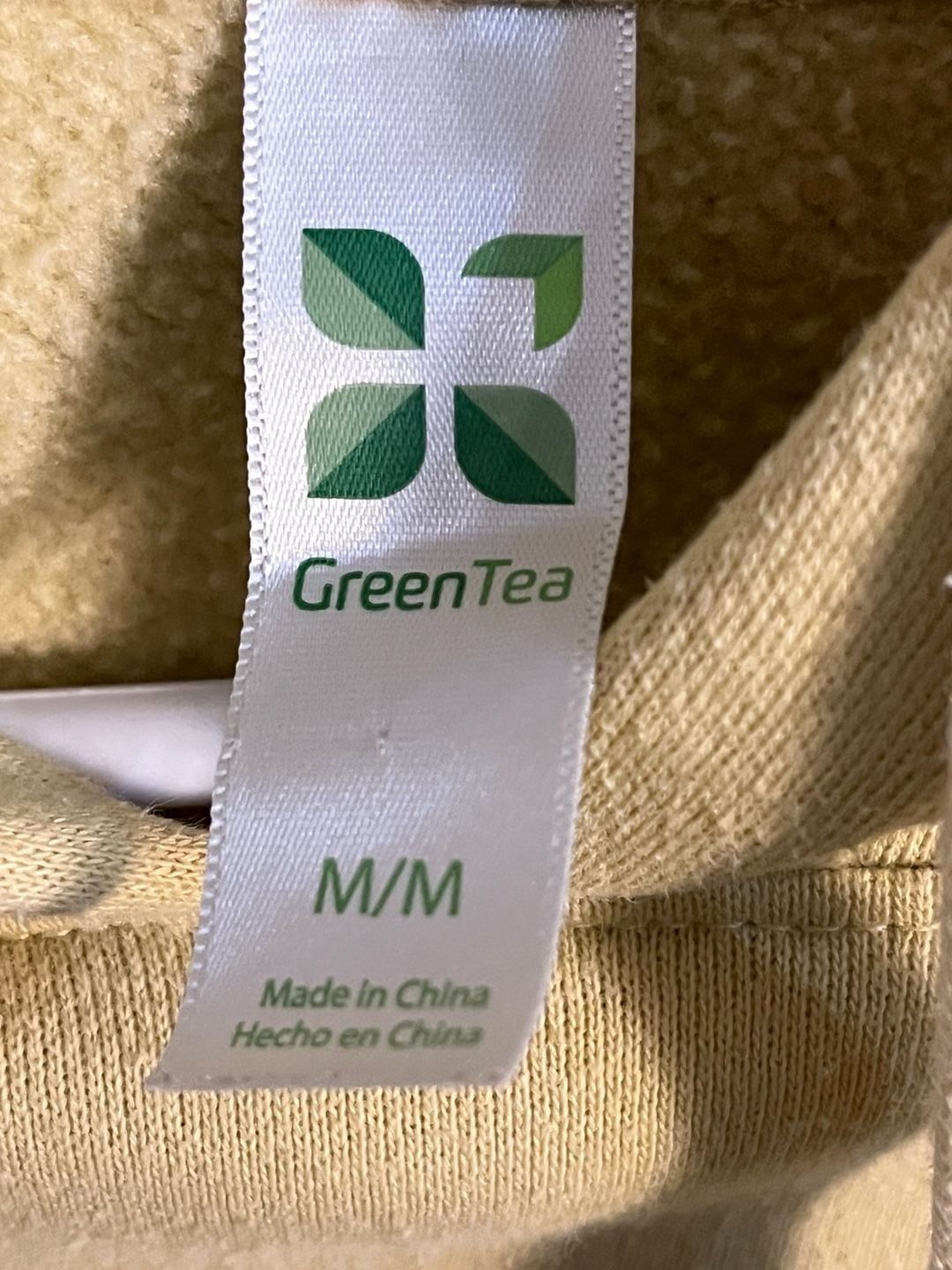 Jerzees Pullover Hoodie Size Medium cream color Cotton Blend 003-171 6