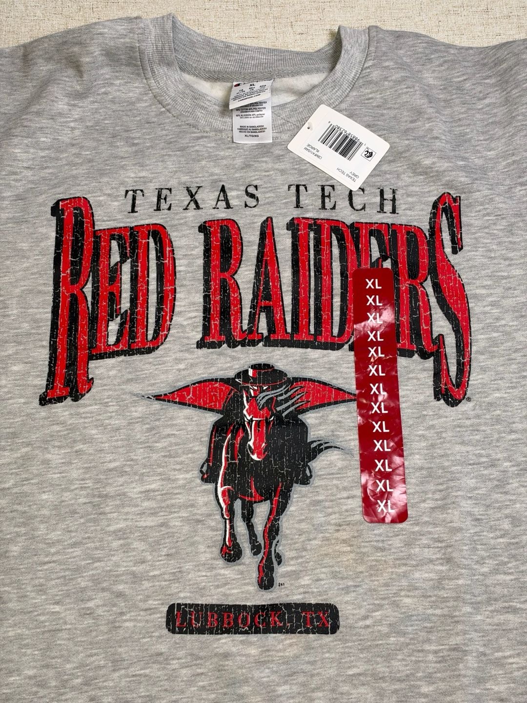 New Champion Texas Tech Sweatshirt 3