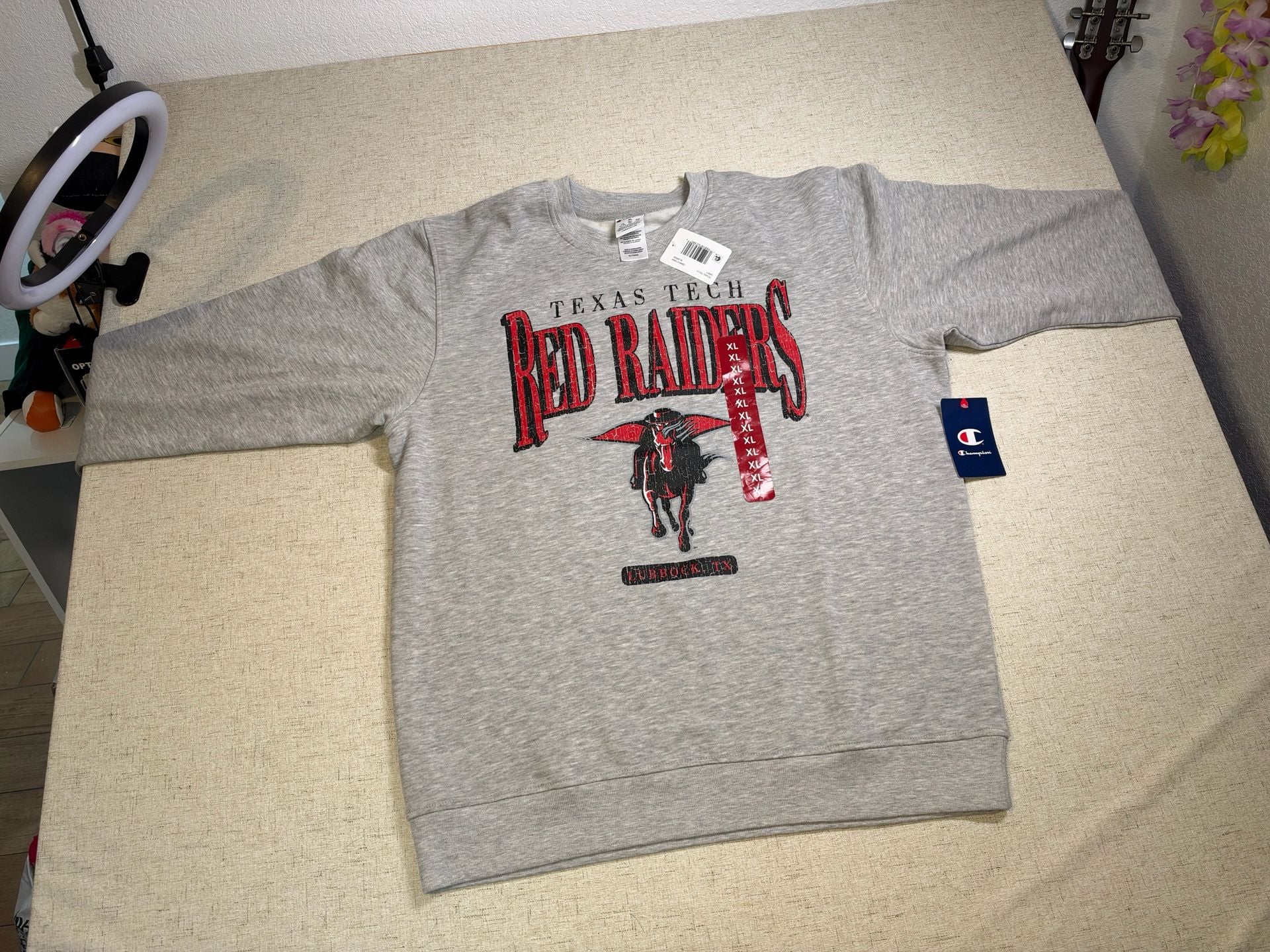 New Champion Texas Tech Sweatshirt 16
