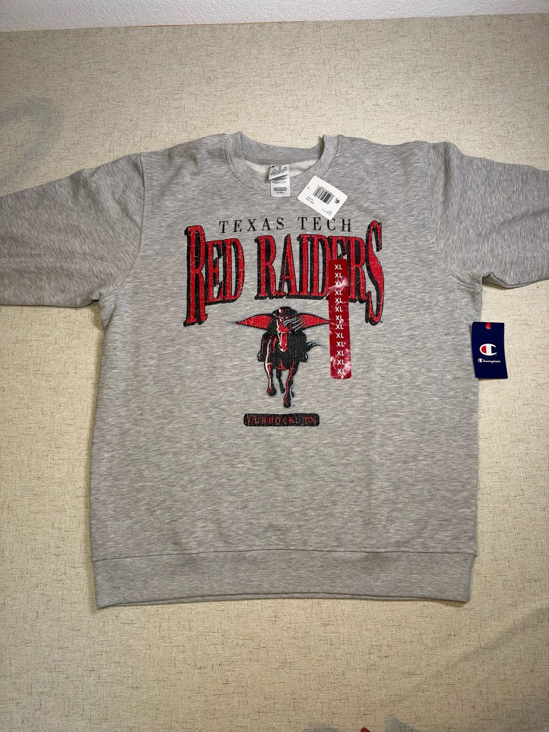 New Champion Texas Tech Sweatshirt 17