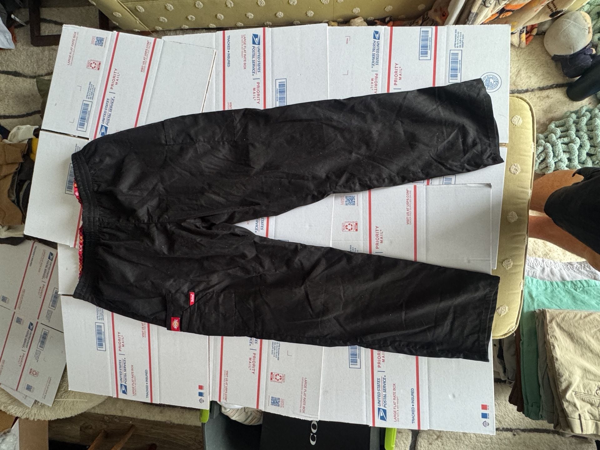 Dickies 86106 Scrub Pants XL/XG/TG Black Cargo 1