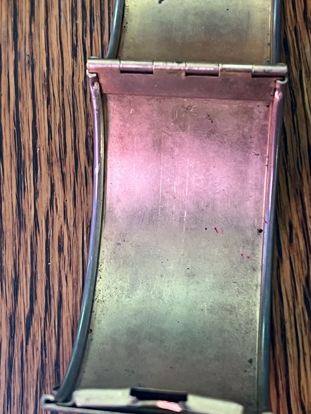 Marino Vintage Floral Engraved Clamper Hinged Bangle Bracelet
See description 7
