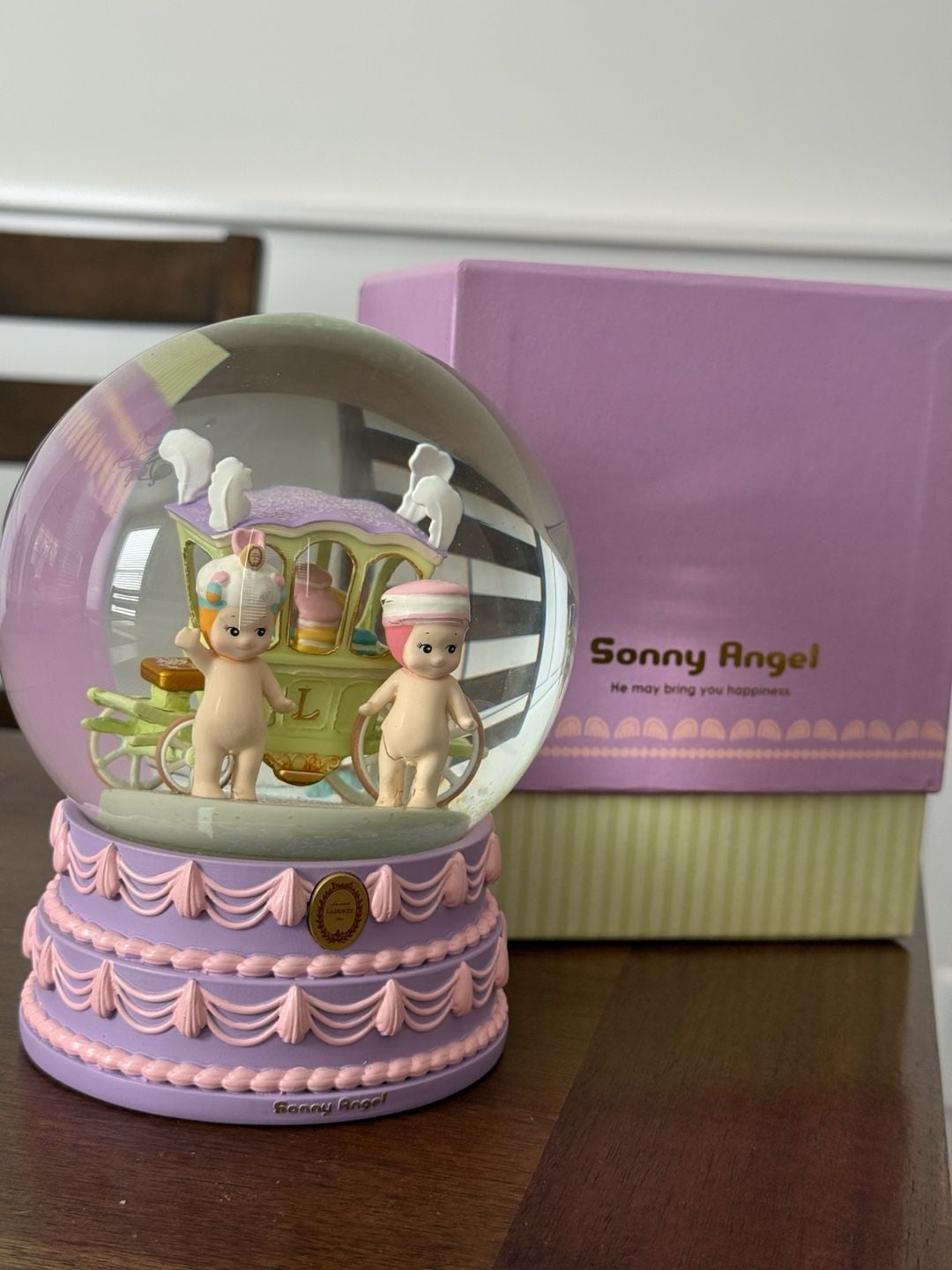 Sonny Angel Les Secrets Laduree Snow Globe Figurine with Box 6