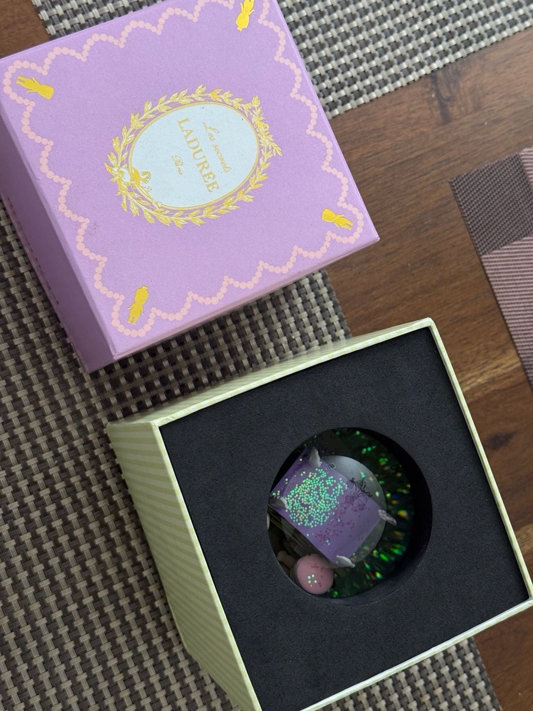 Sonny Angel Les Secrets Laduree Snow Globe Figurine with Box 7