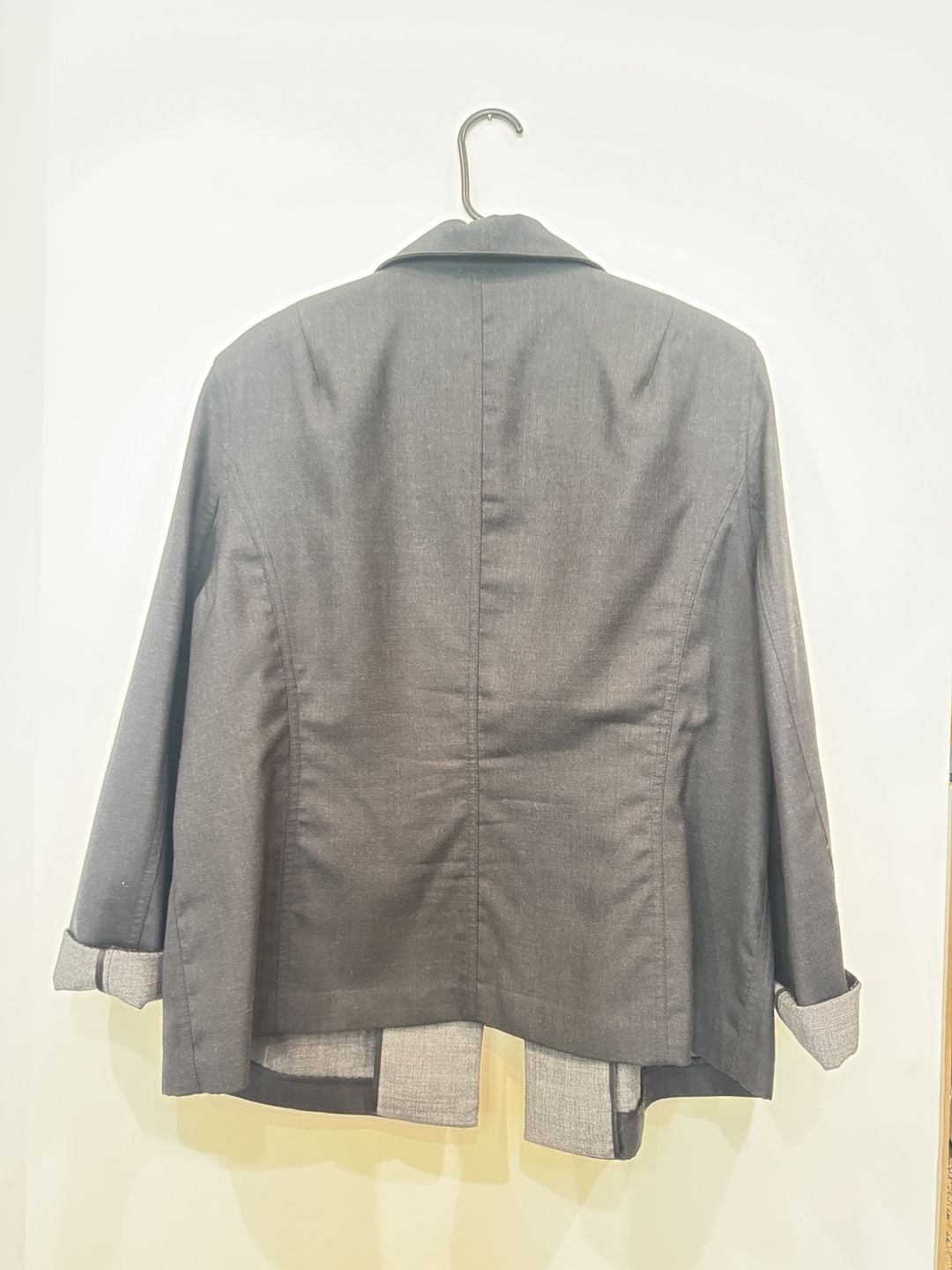 Valerie Stevens II 90% Wool (Blend) Button Up Blazer Jacket Size 18W Black 5