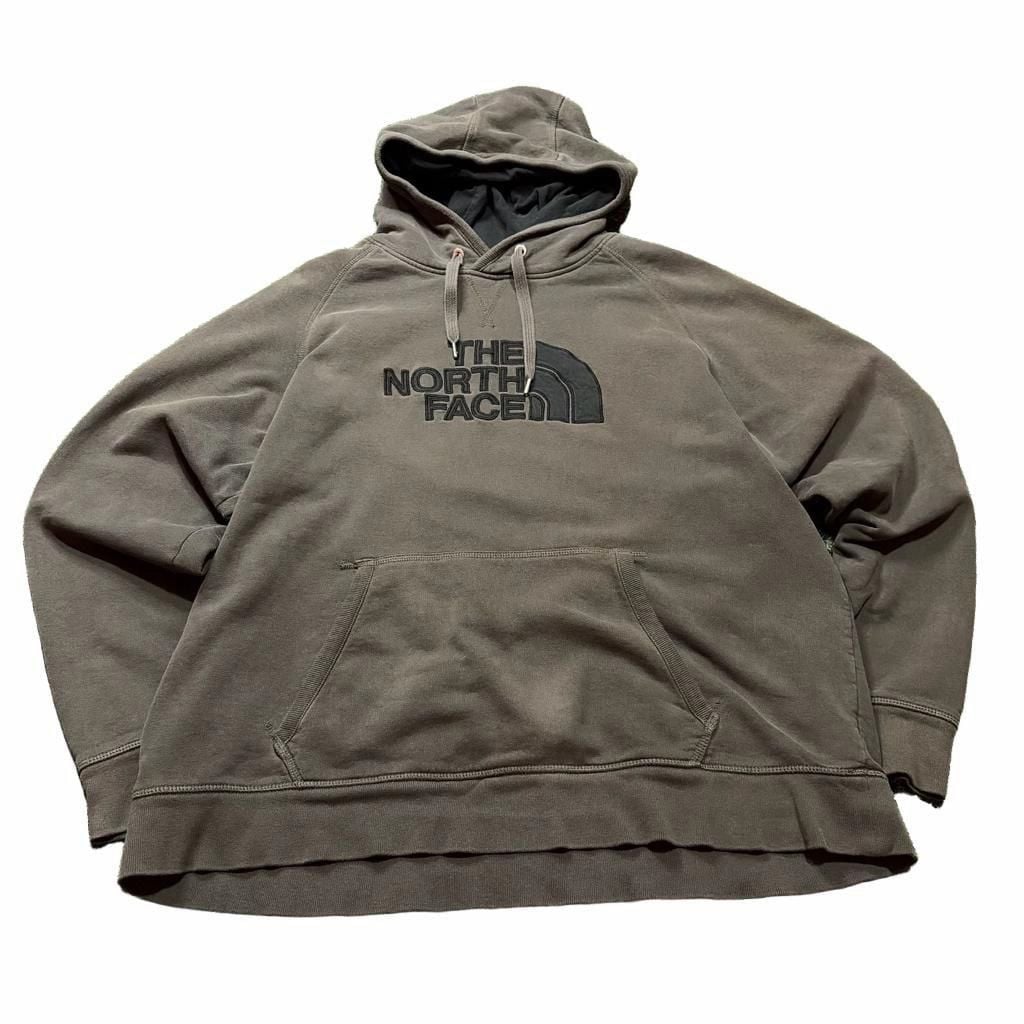 The North Face Hoodie Size XL Black Cotton Blend Pullover Sweatshirt 2