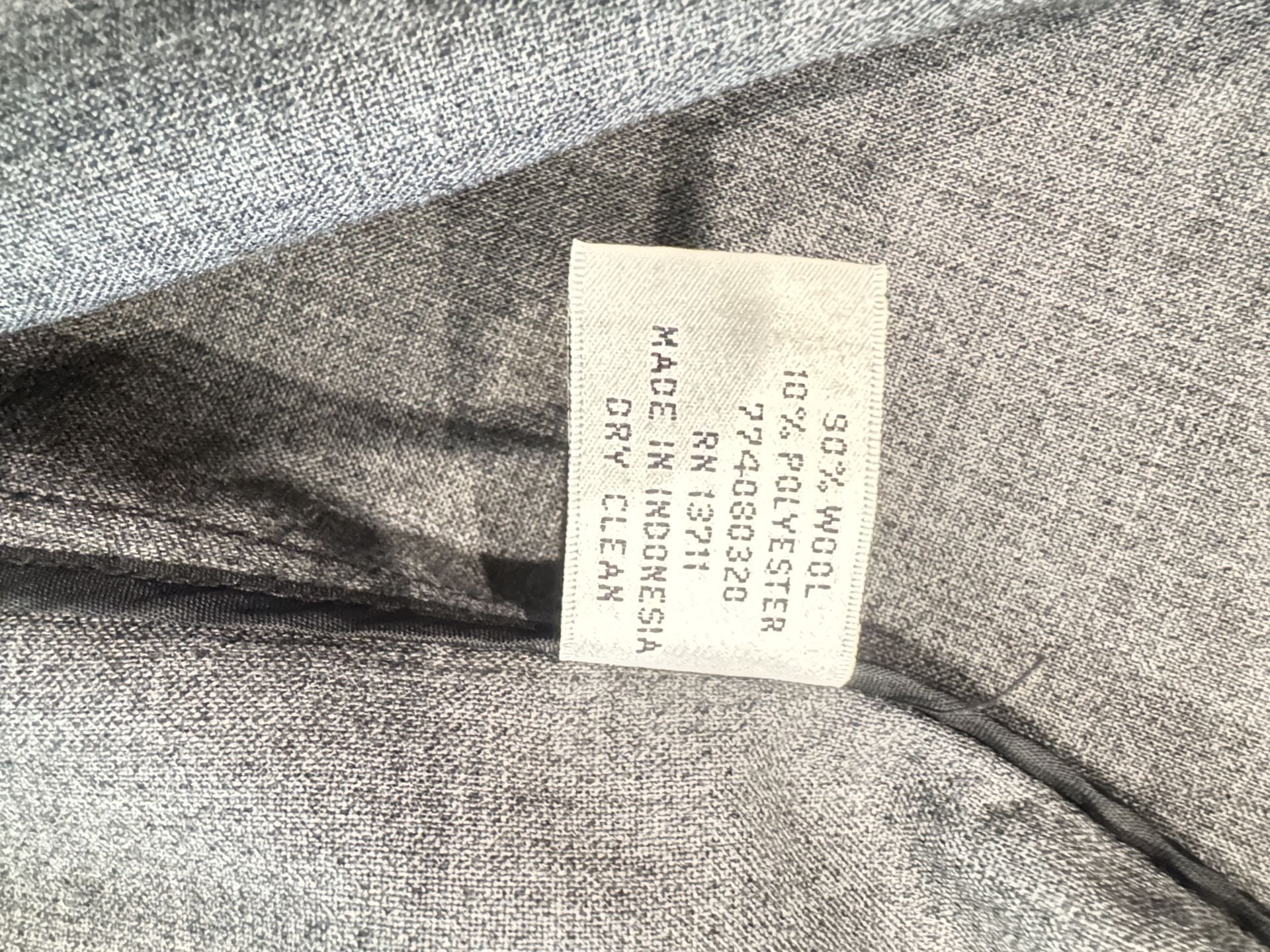 Valerie Stevens II 90% Wool (Blend) Button Up Blazer Jacket Size 18W Black 6
