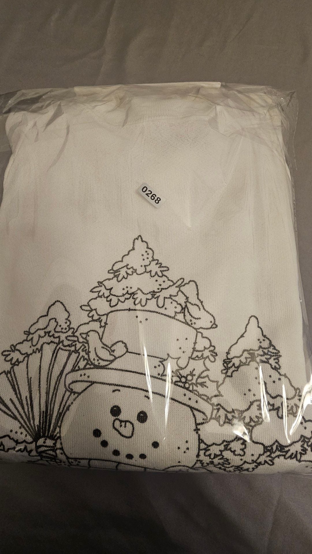 Vintage Oneita Power-Sweats Snowman Craft Paint Sweatshirt Size L (42-44)  10