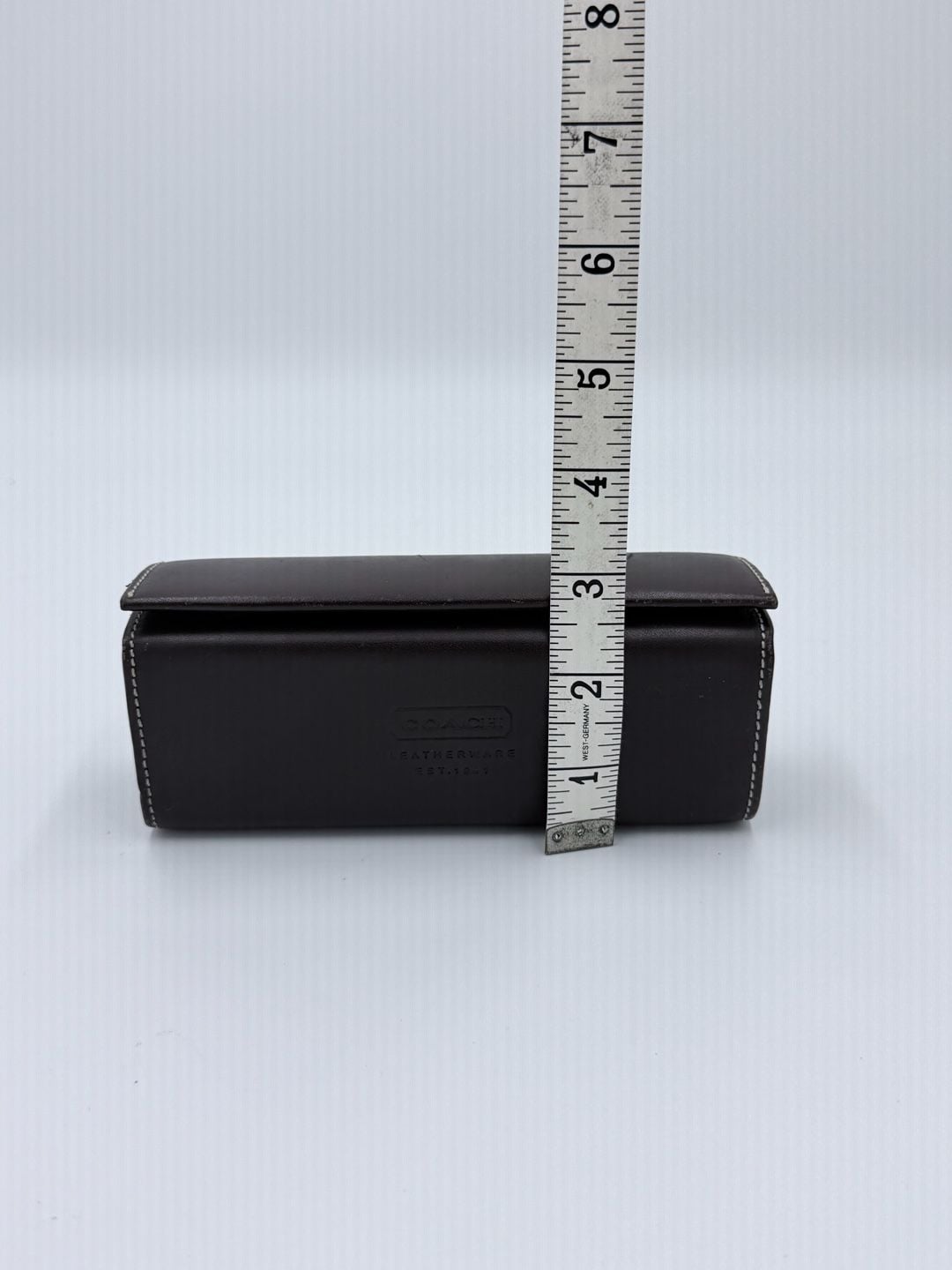 Vintage 1990’s Coach Leather Eyeglasses Case Brown 8