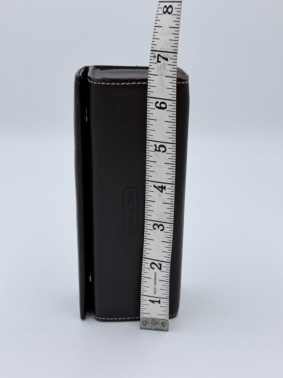 Vintage 1990’s Coach Leather Eyeglasses Case Brown 9