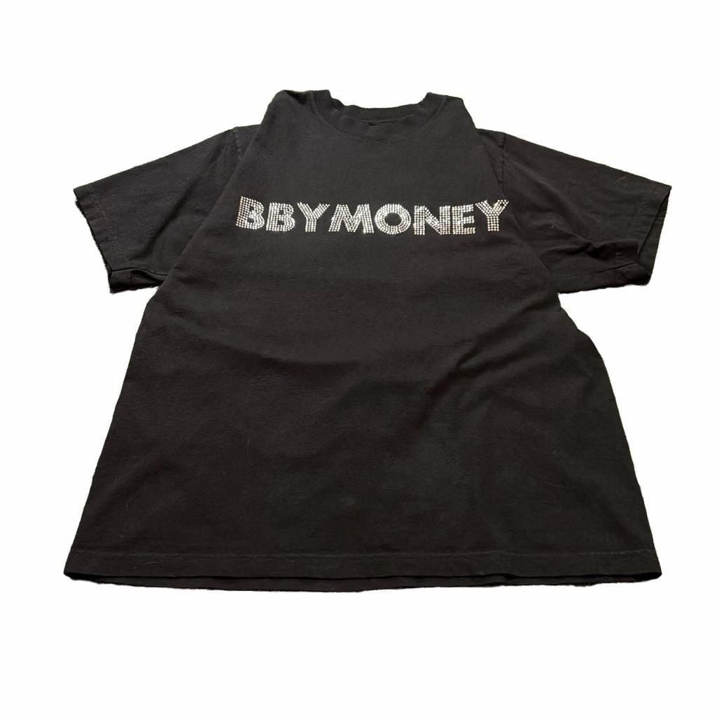 BBYMONEY Rhinestone Graphic T-Shirt Black 2