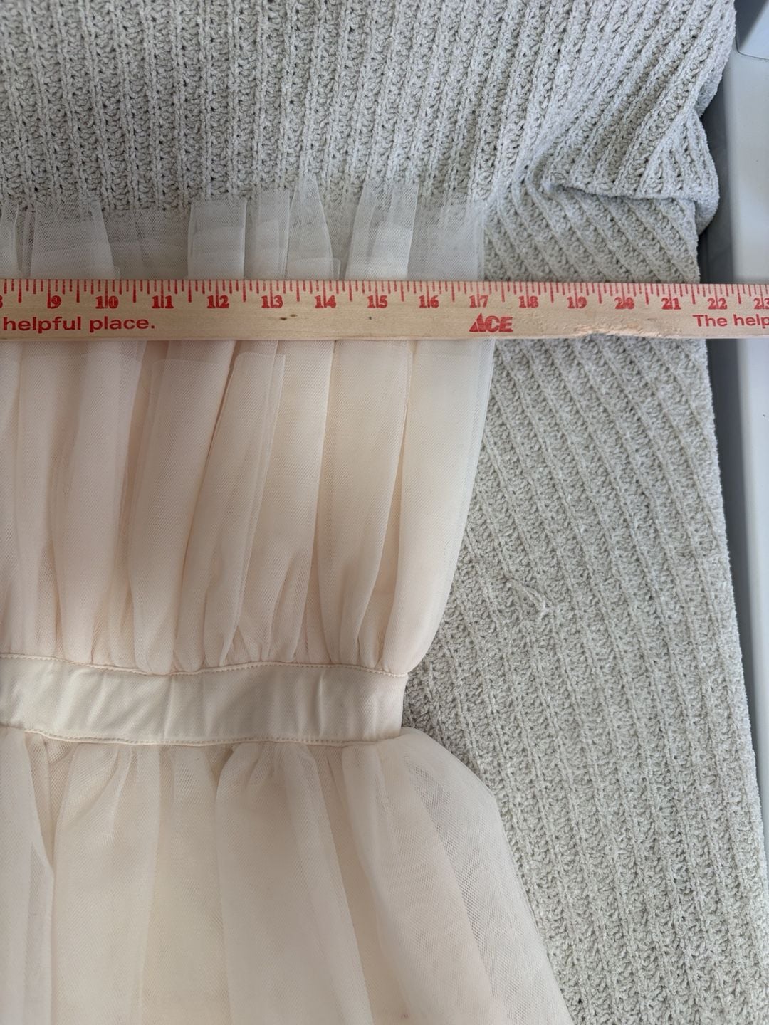 Entro Tutu Dress Pink Layered Mesh Strapless size Medium 5