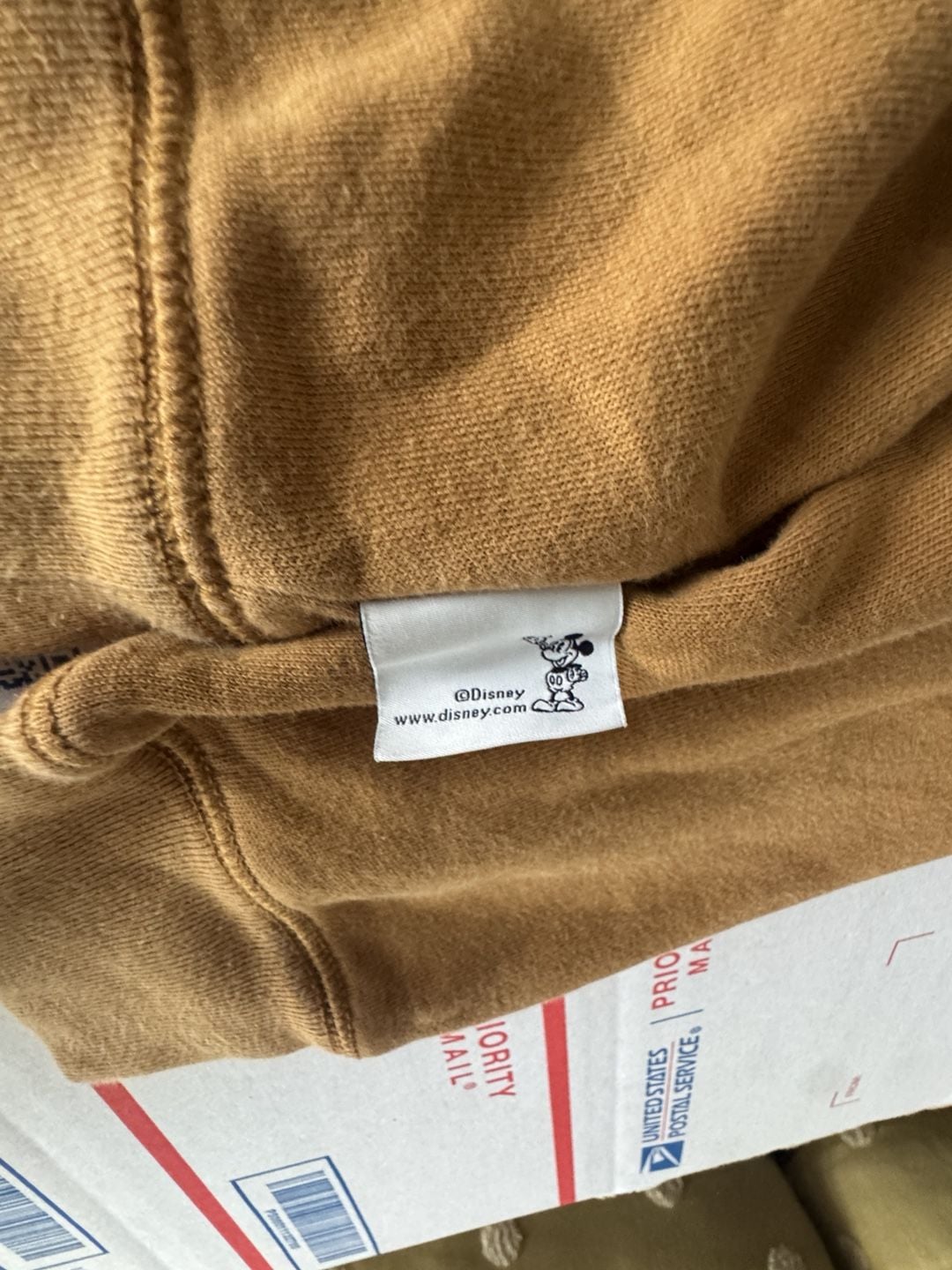 Gap x Disney Mickey Mouse Kids Hoodie XXL 14-16 Tan Brown 2
