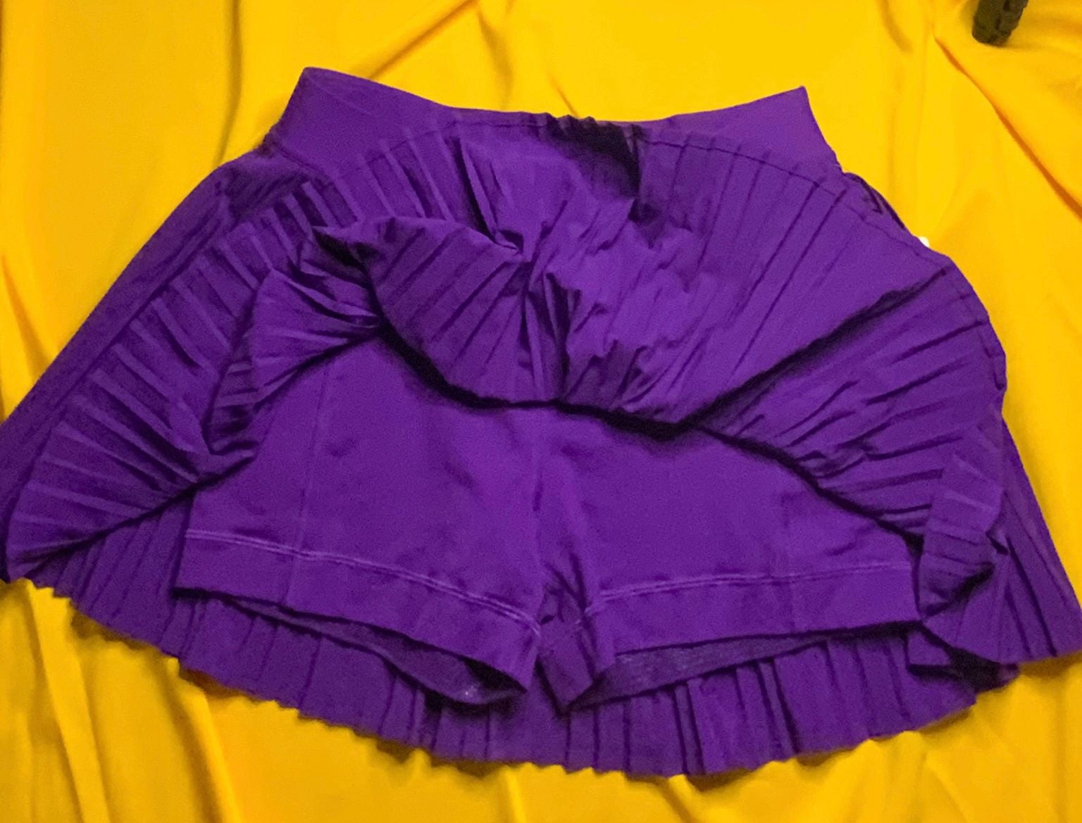 NWT Lululemon Varsity HR Pleated Tennis Skirt Women Size 6 Purple 3