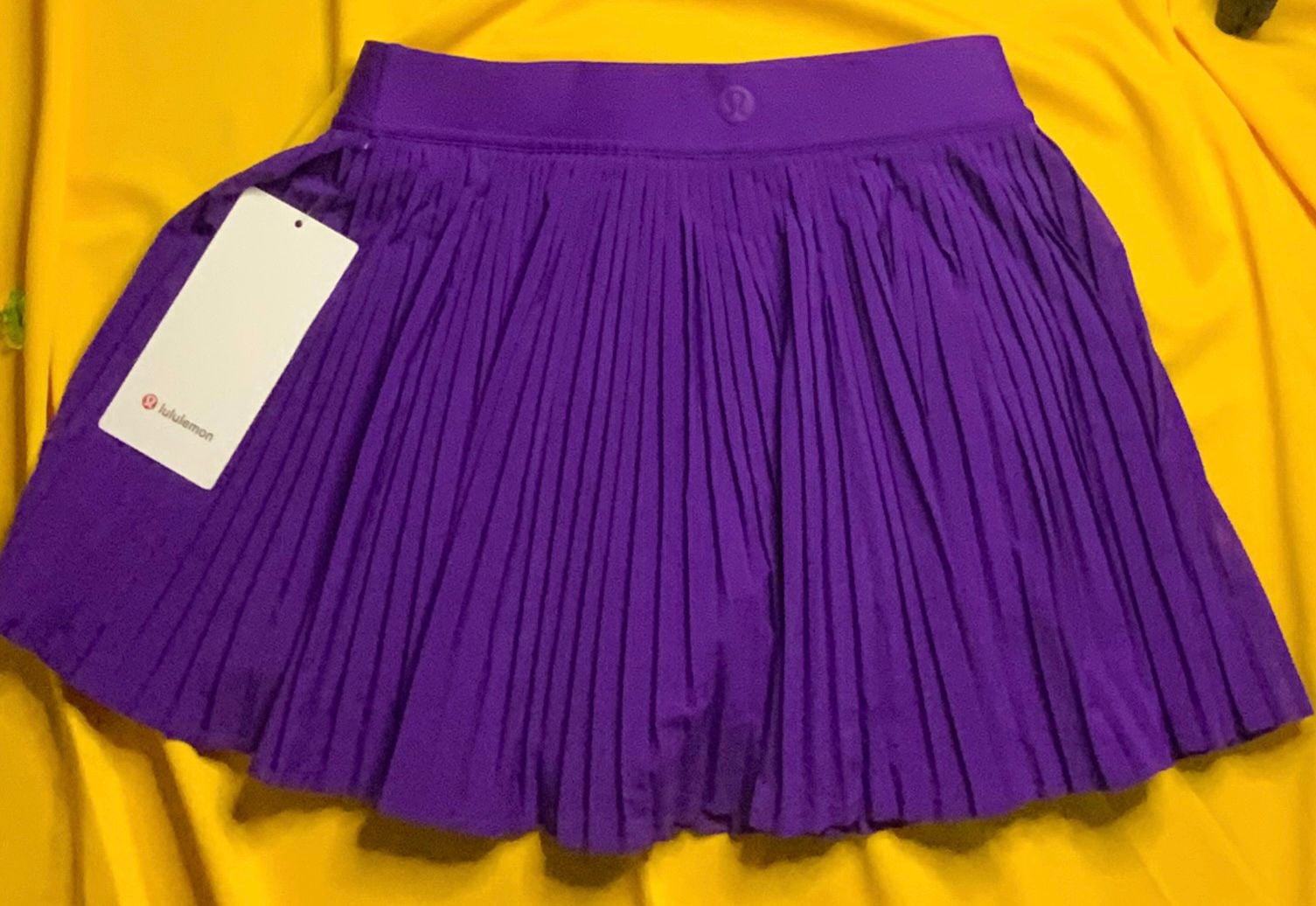 NWT Lululemon Varsity HR Pleated Tennis Skirt Women Size 6 Purple 6
