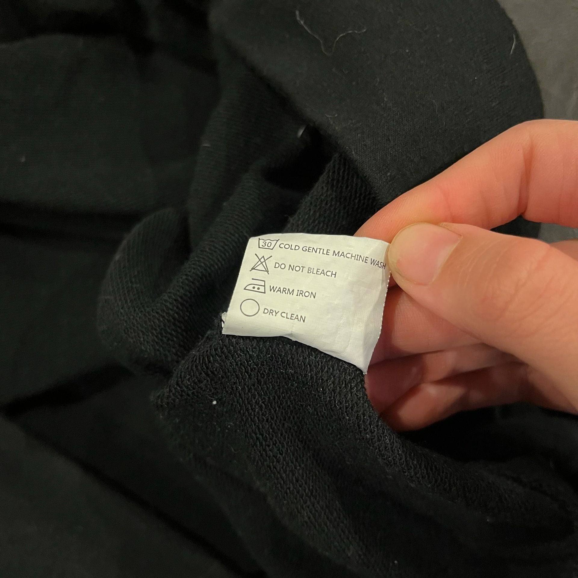 Unbranded Black Quarter Zip Hoodie Pullover XL 10