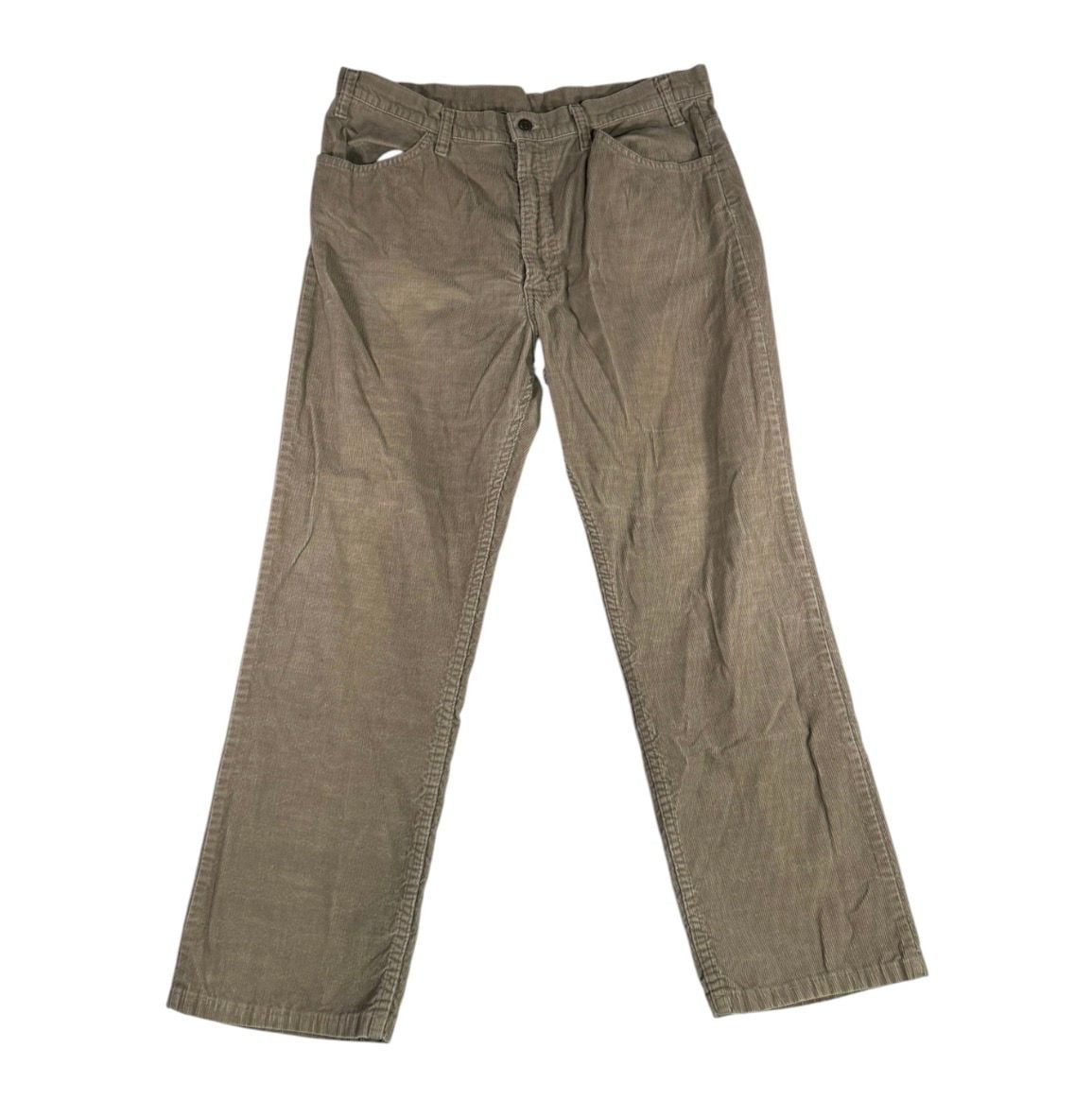 Vintage 70s Women’s Levi's Corduroy Pants Tan 36/27 3