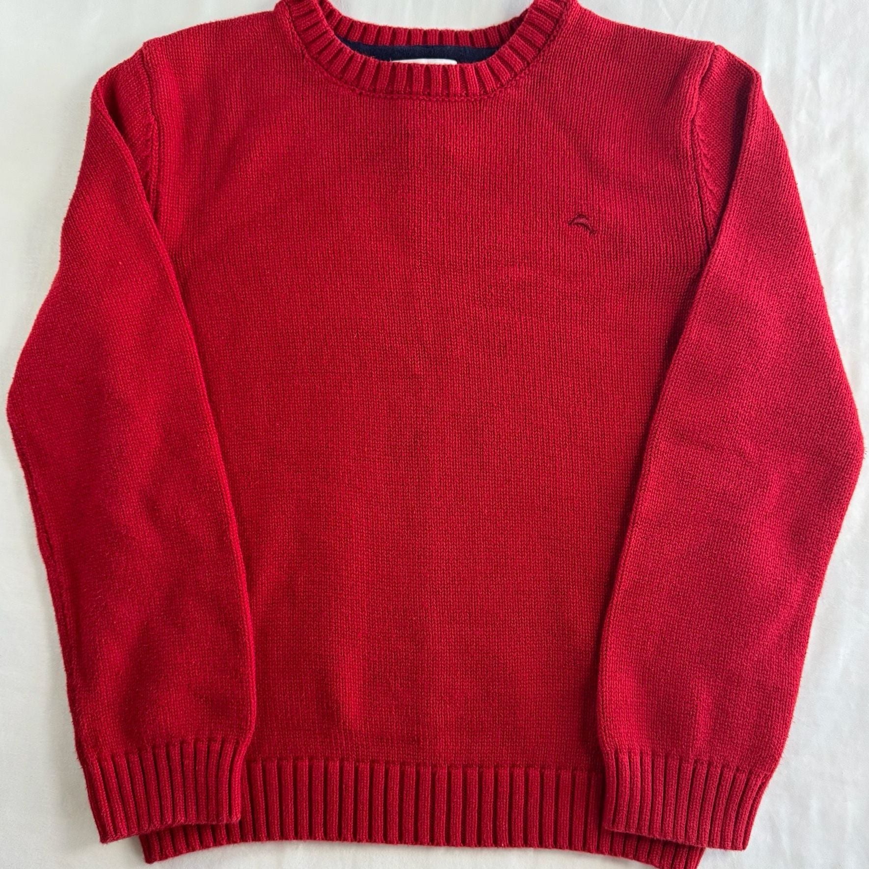 Tommy Bahama Sweater kids Size S (8) Red Long Sleeve Crewneck 2
