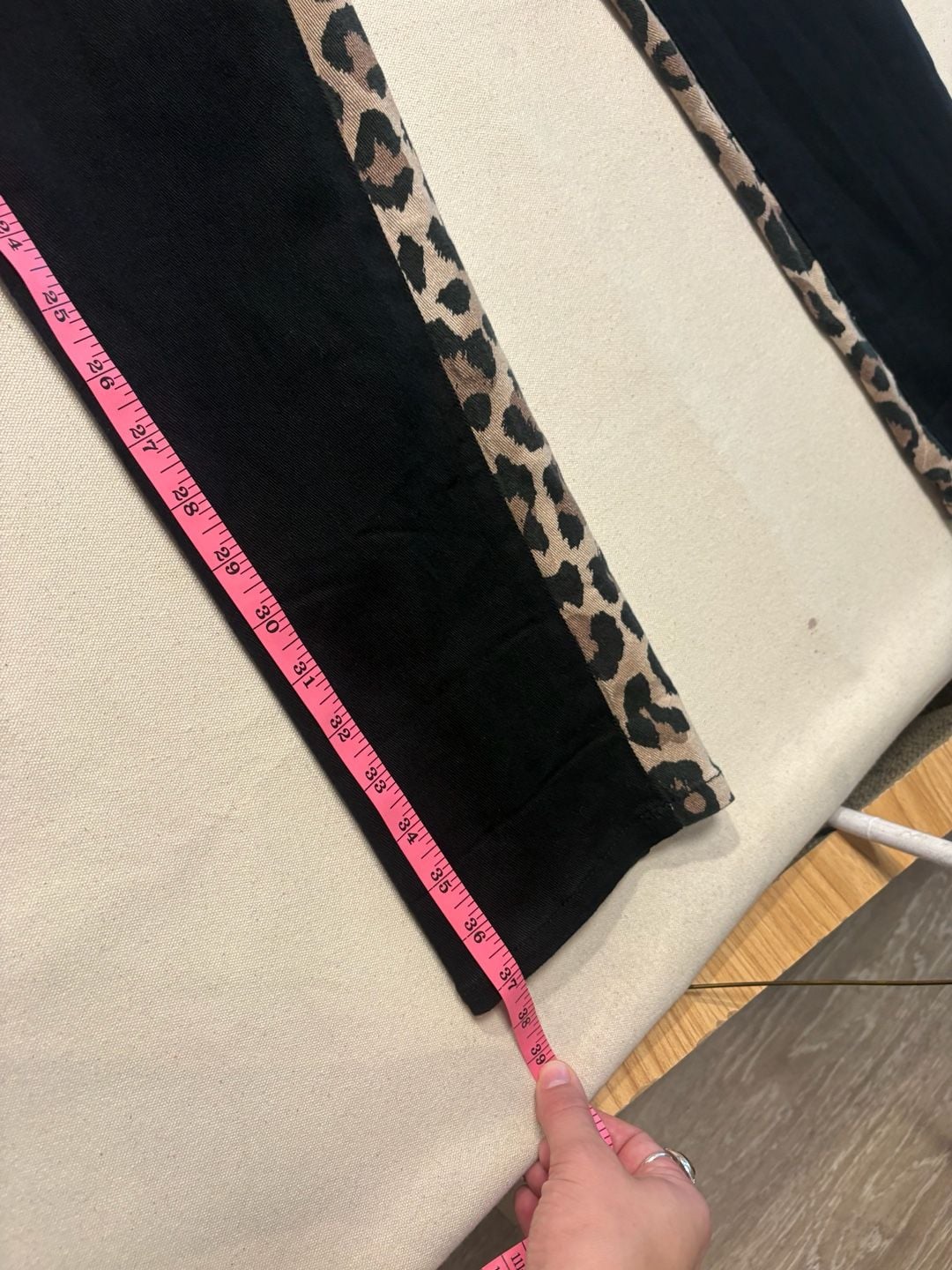 Current Mood Overalls Size S Black Leopard Print Dungarees 7