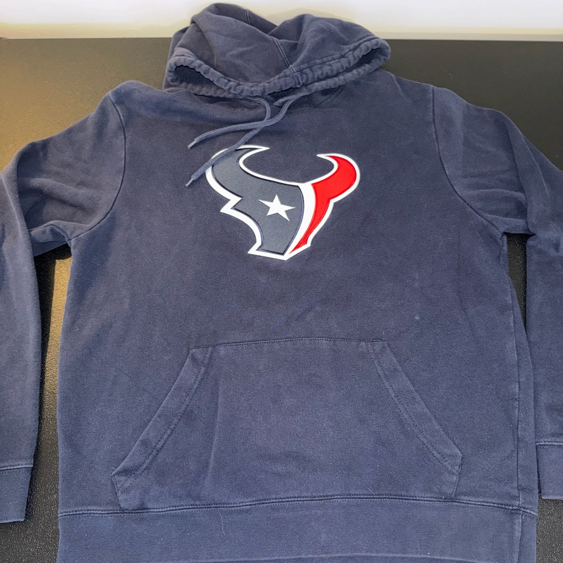 Majestic Houston Texans NFL Hoodie Size M Blue 2