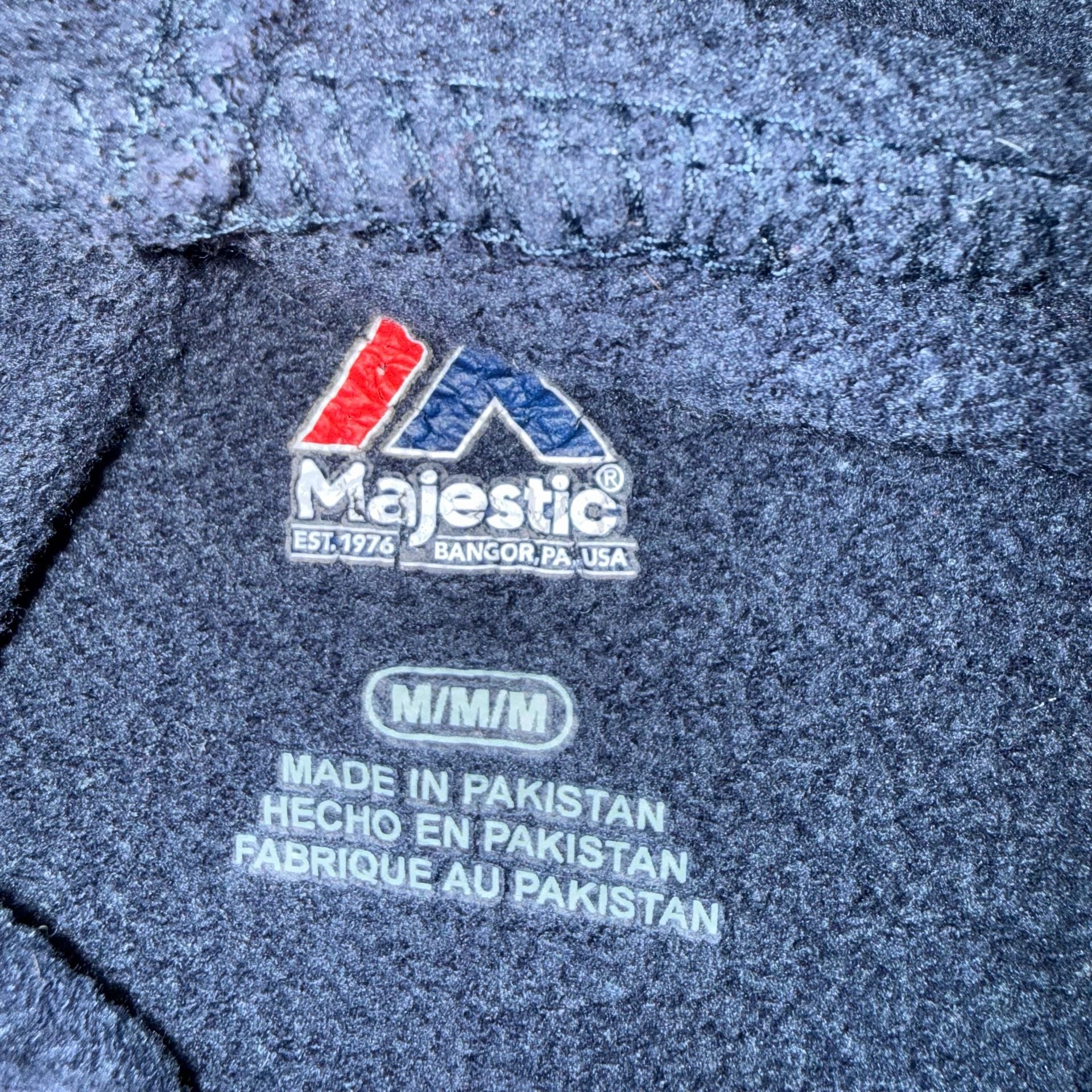 Majestic Houston Texans NFL Hoodie Size M Blue 3