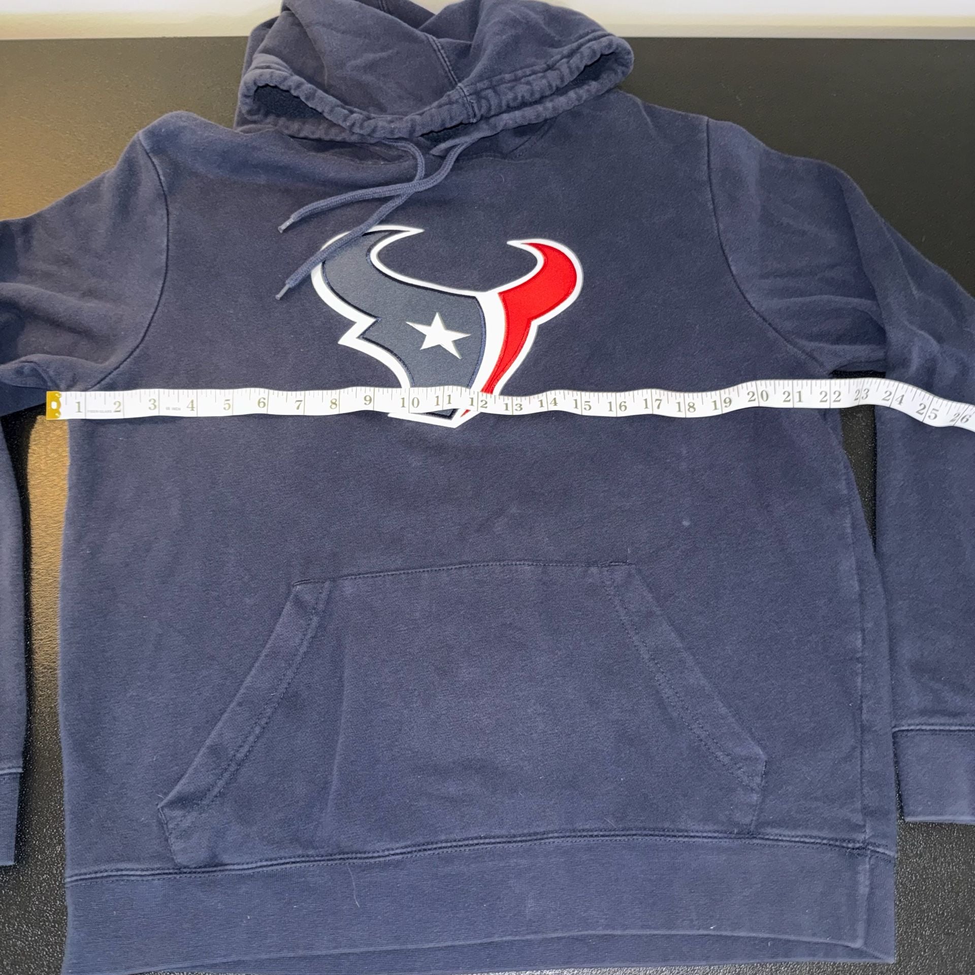 Majestic Houston Texans NFL Hoodie Size M Blue 5