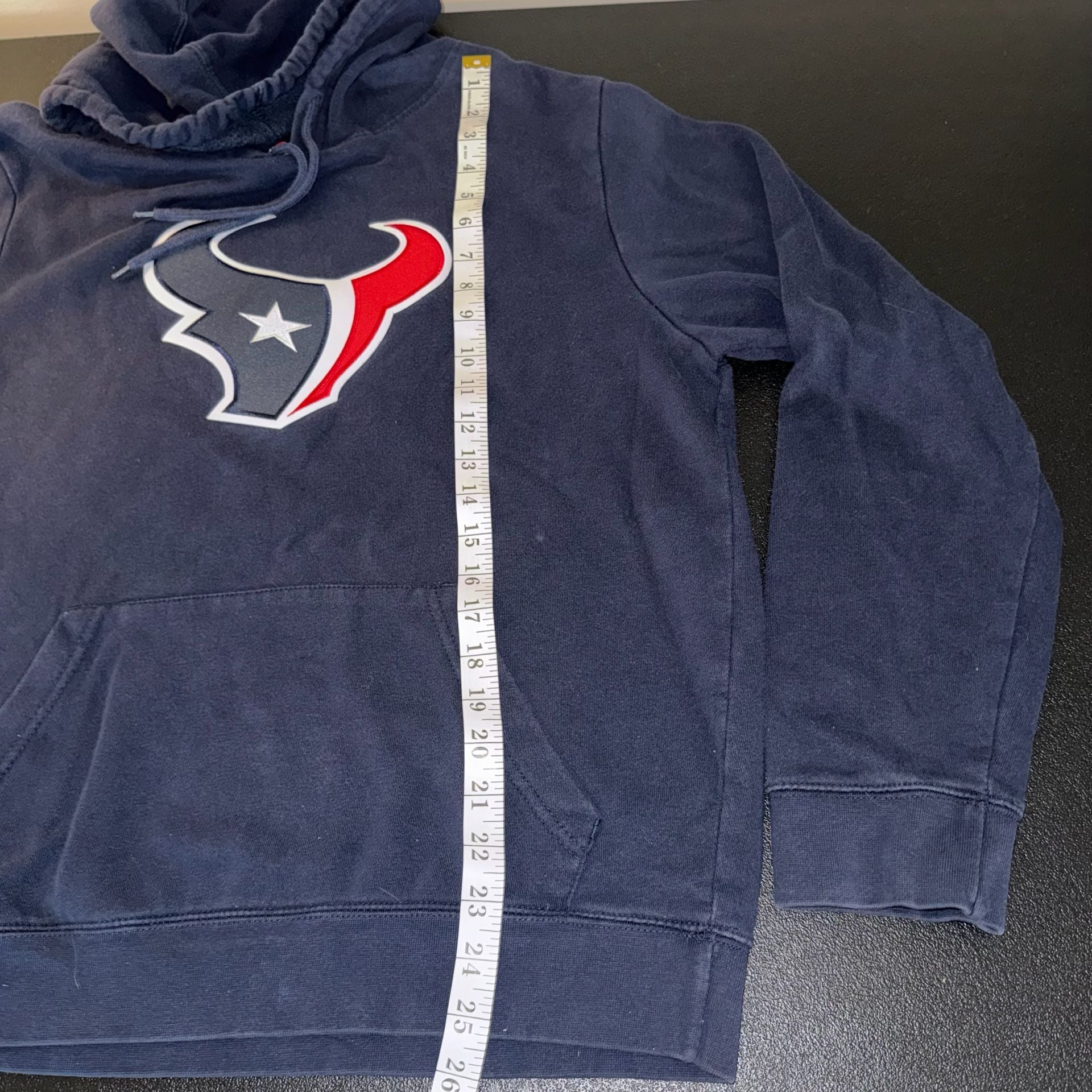Majestic Houston Texans NFL Hoodie Size M Blue 6
