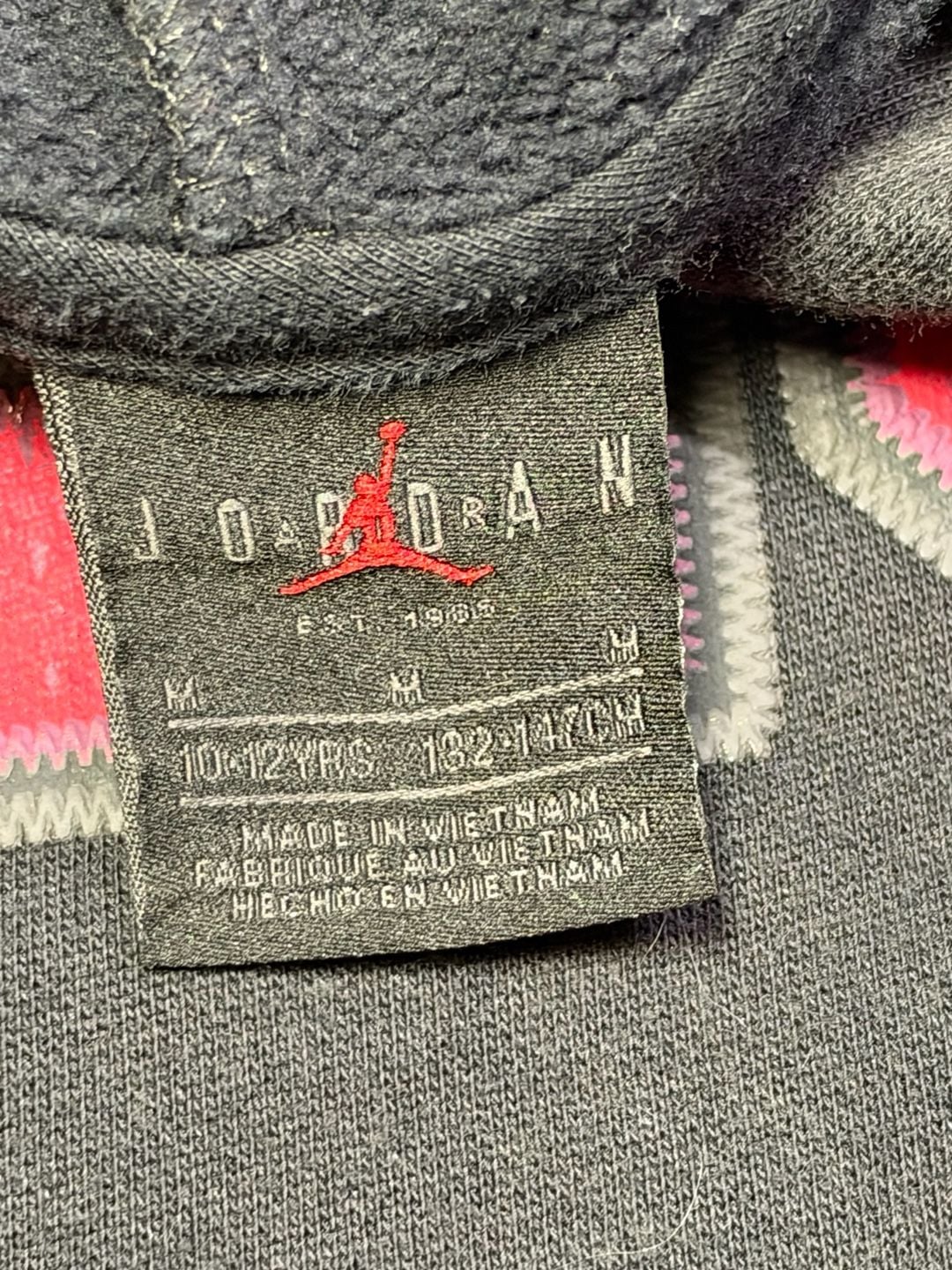 Youth Jordan 23 Hoodie Black 10